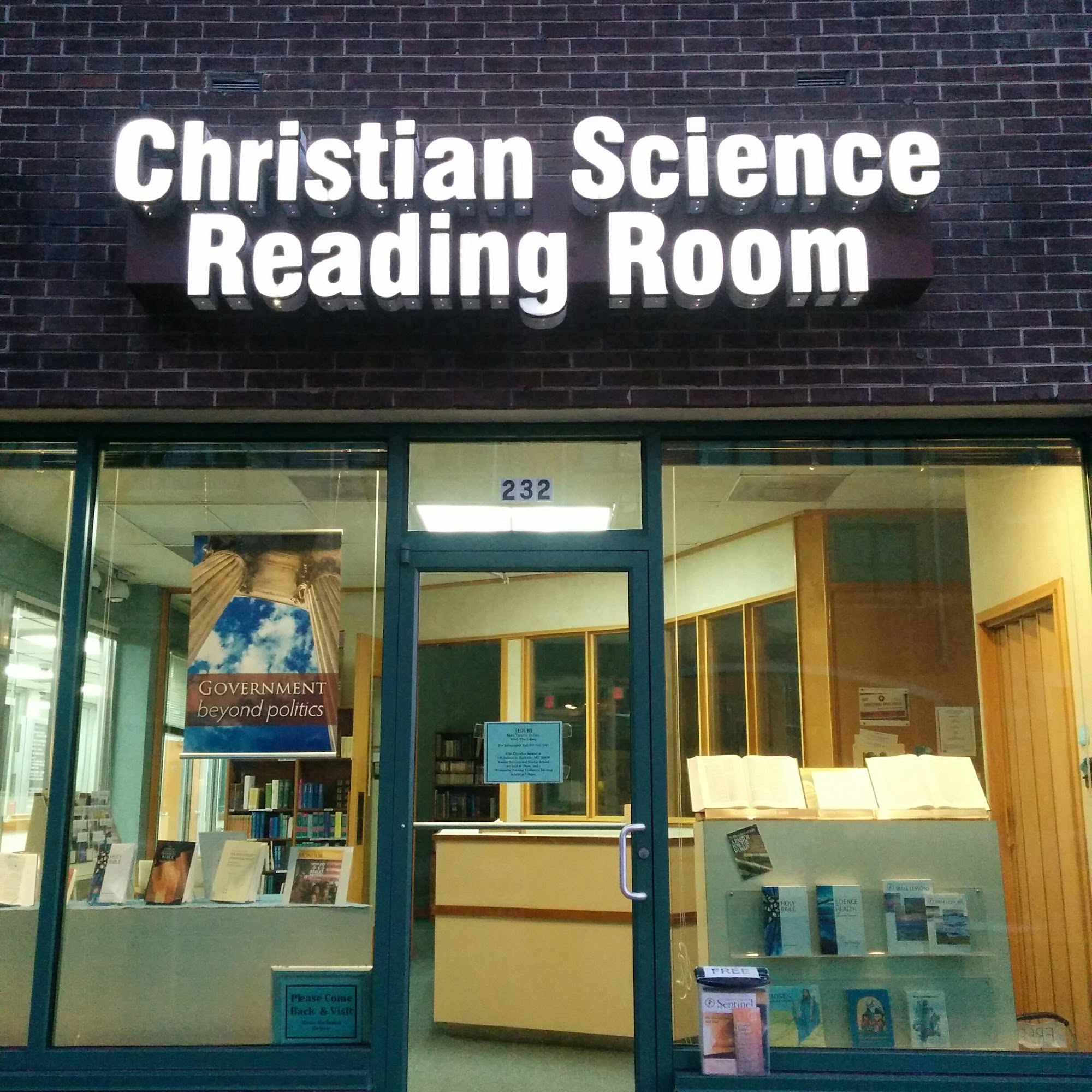 Christian Science Reading Room Rockville