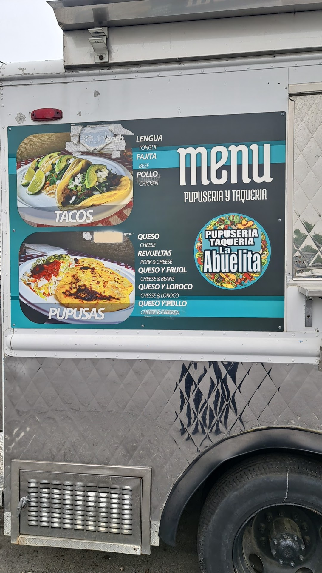 Pupuseria Taqueria la Abuelita Menu