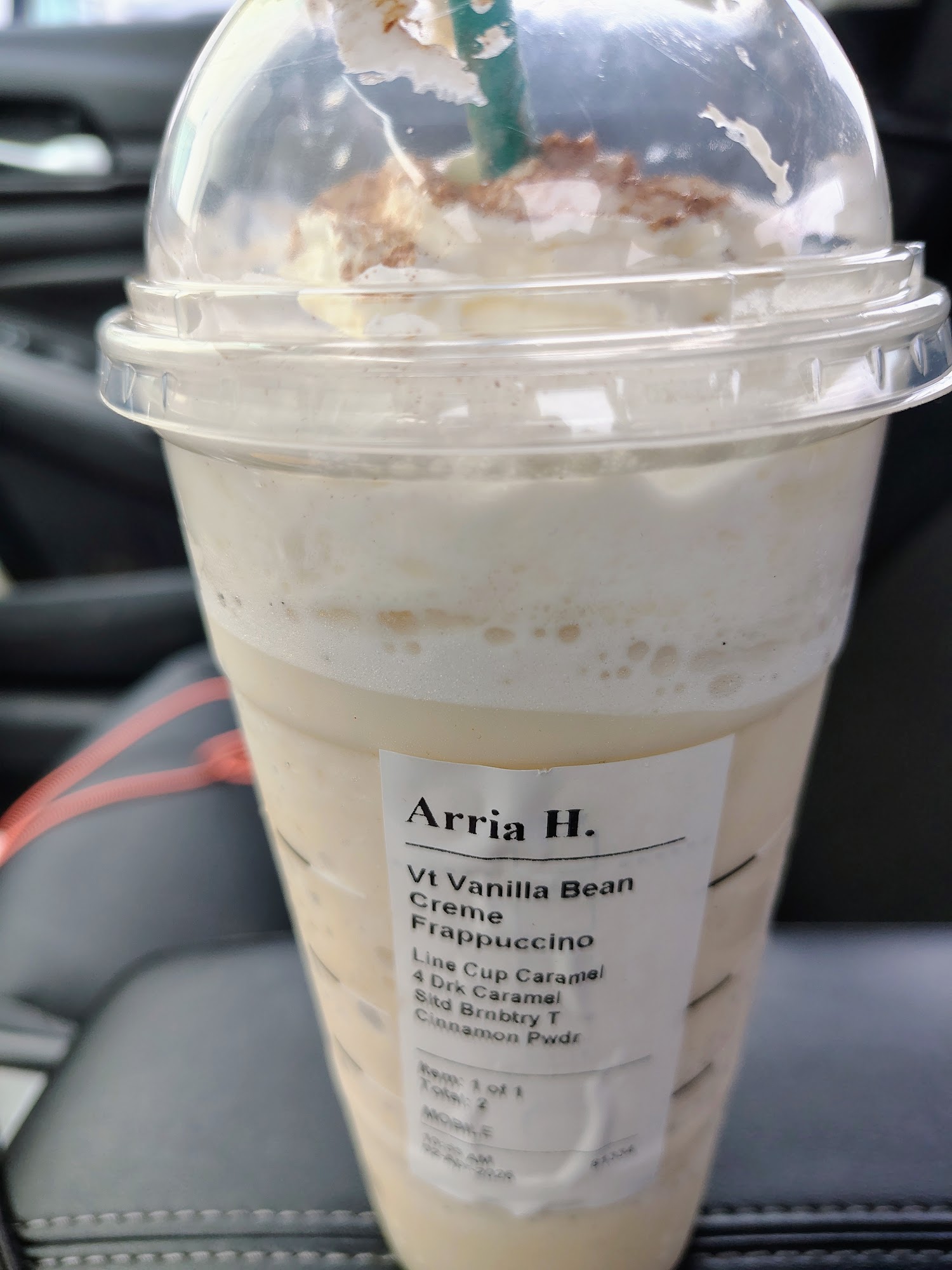 Starbucks Coffee Company Menu