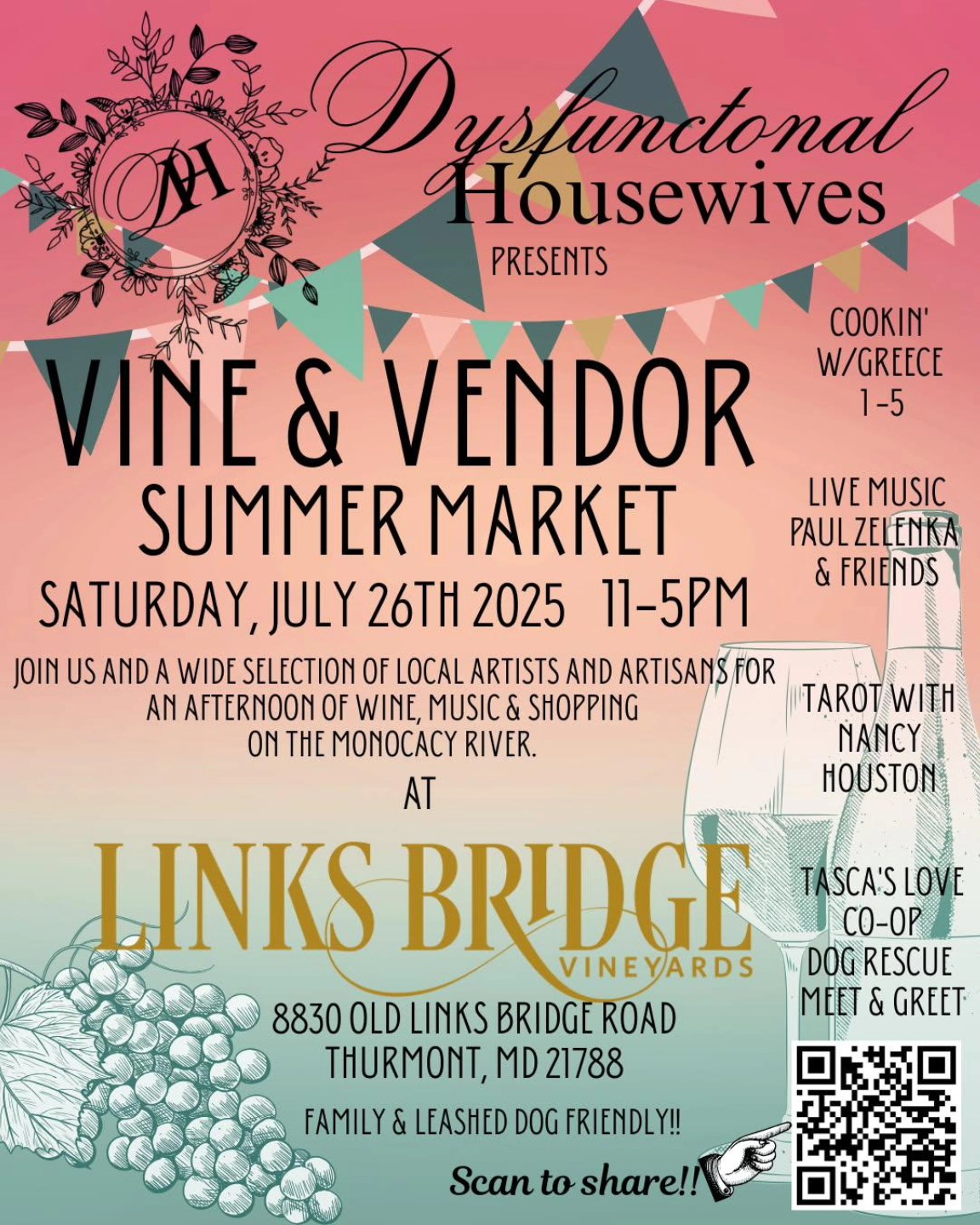 Links Bridge Vineyards Thurmont