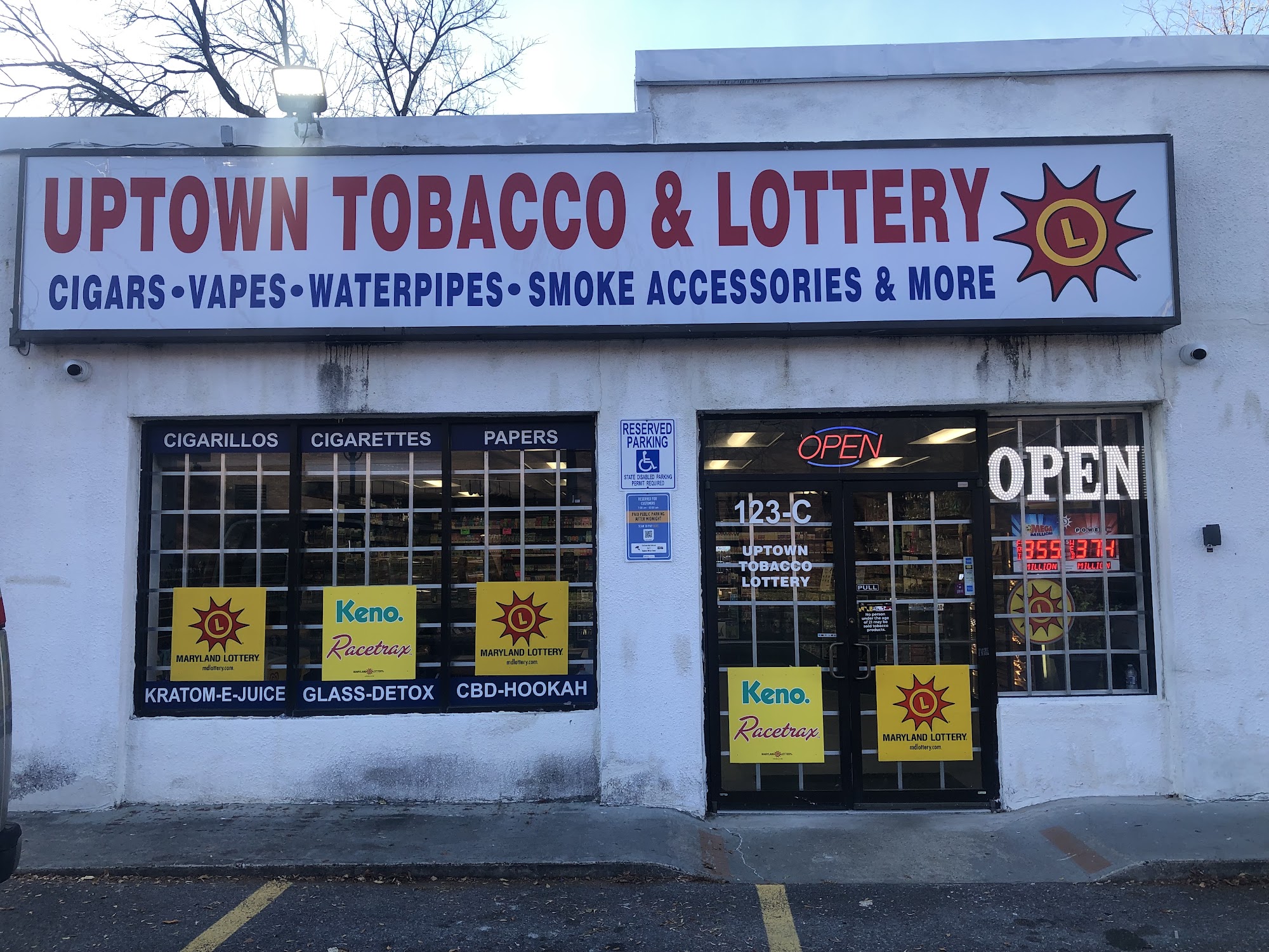 Uptown Tobacco and Lottery Towson