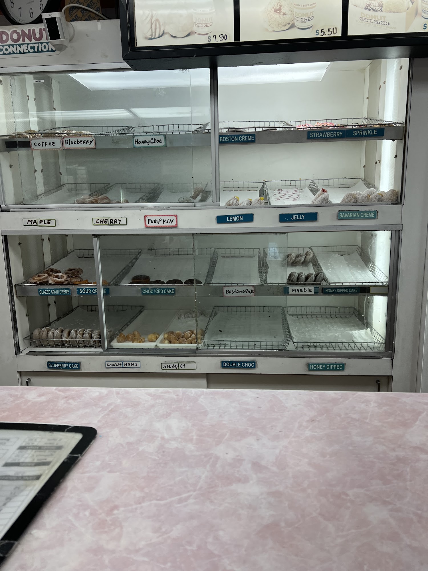 Donut Connection Menu