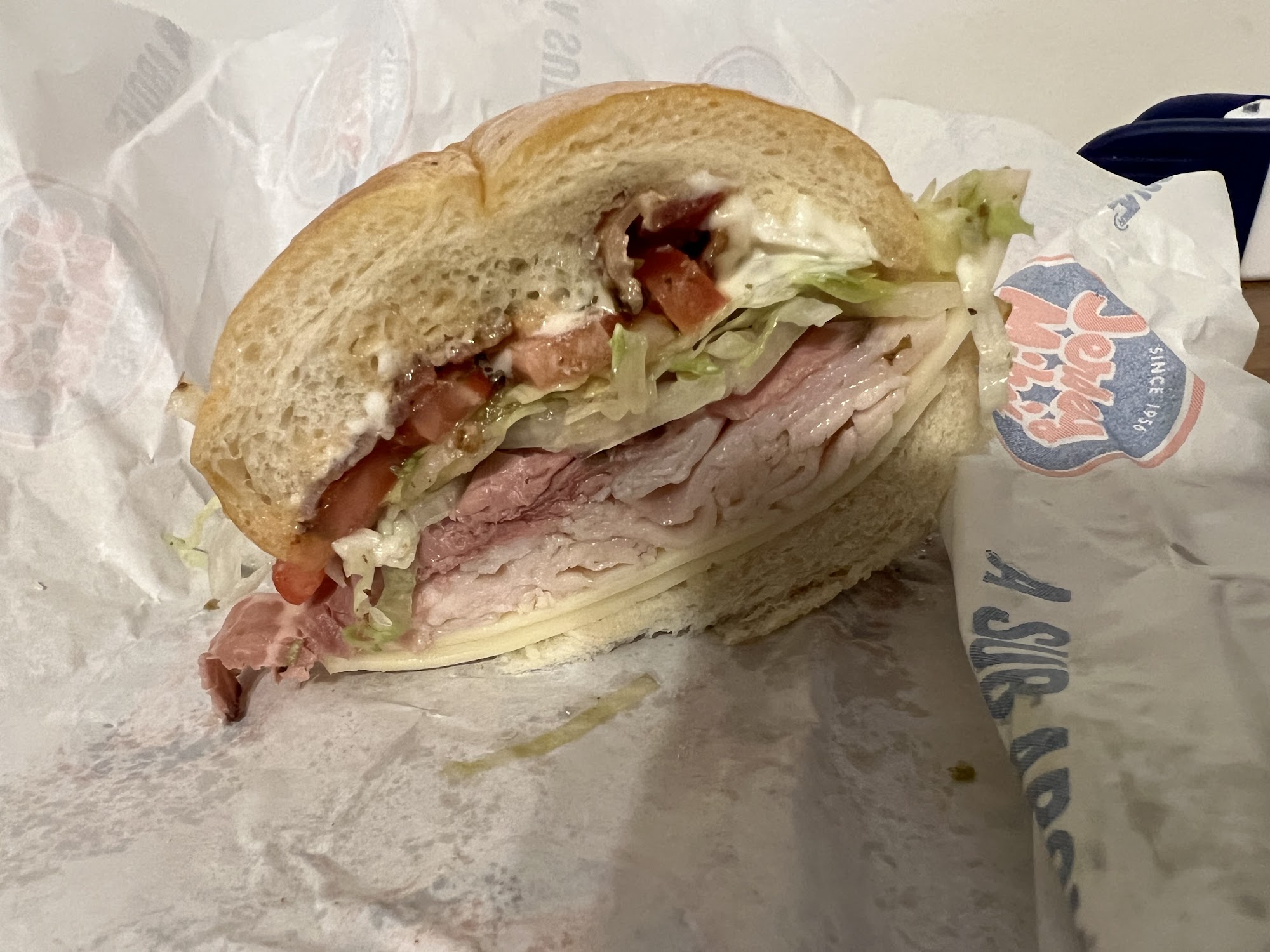 Jersey Mike's Subs Menu