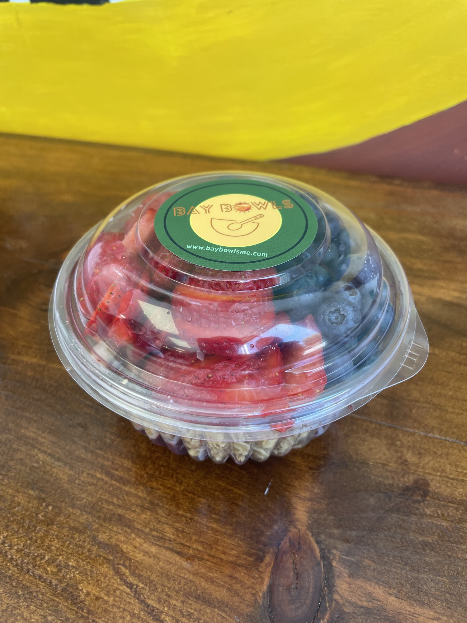 Bay Bowls Menu