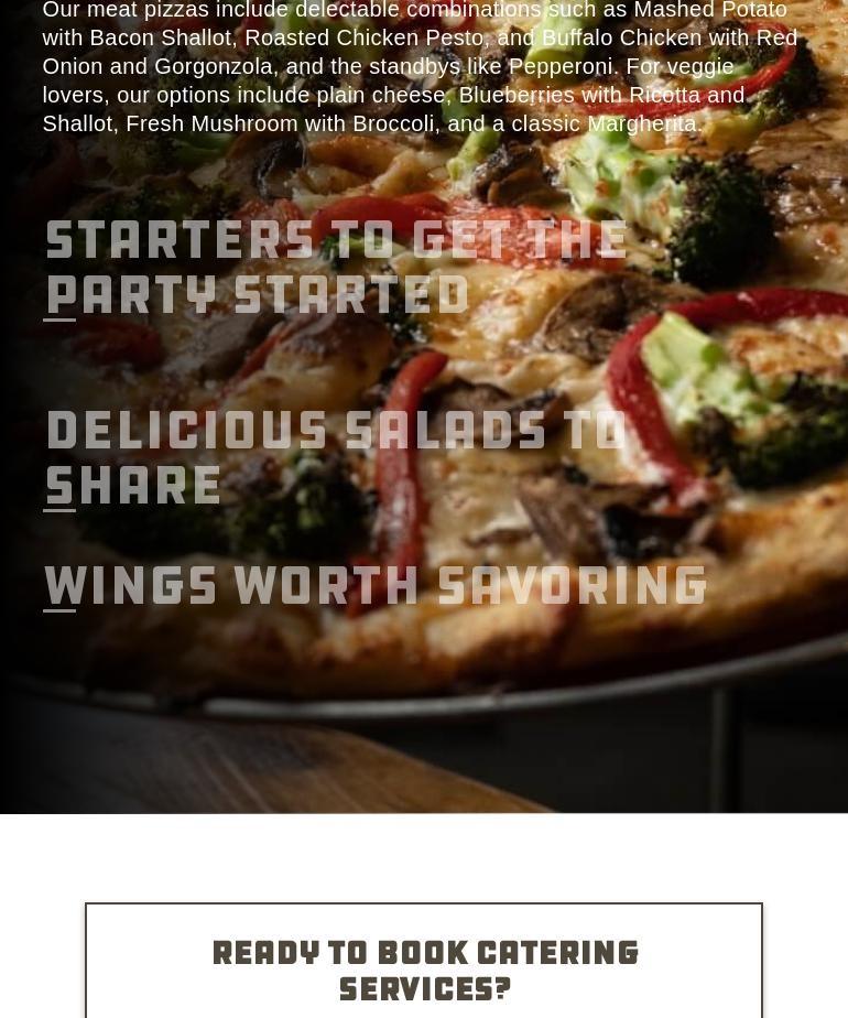 Brickyard Hollow Brewing Company Menu