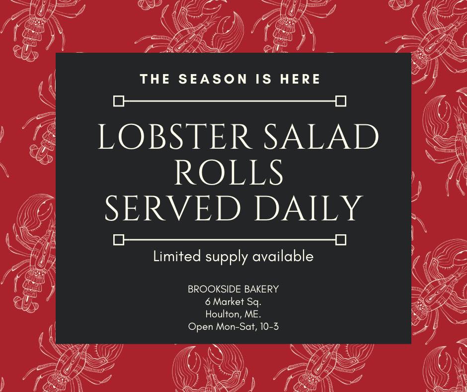 Brookside Bakery Menu