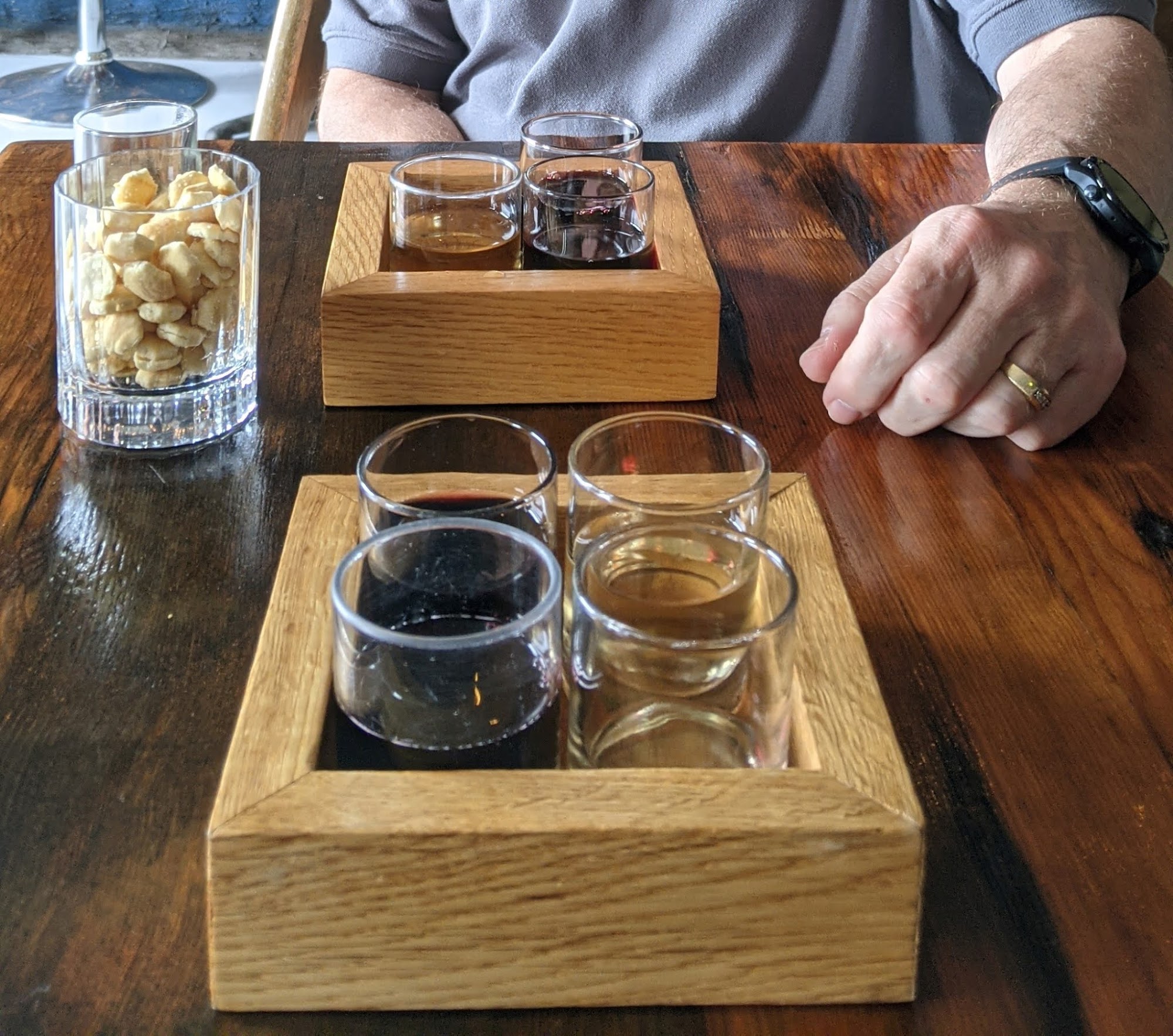 Blue Lobster Urban Winery Menu