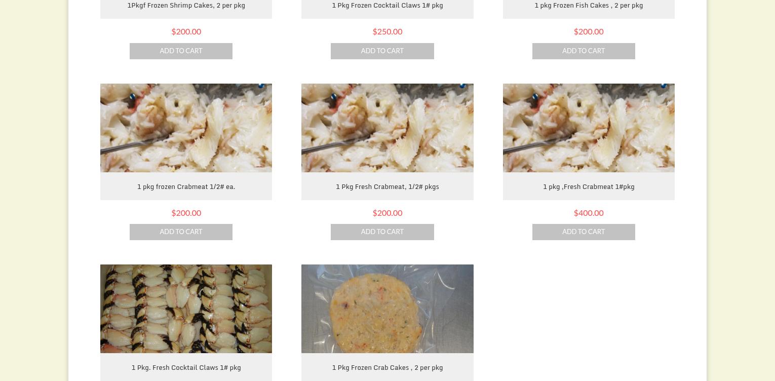 Port Clyde Fresh Catch Menu