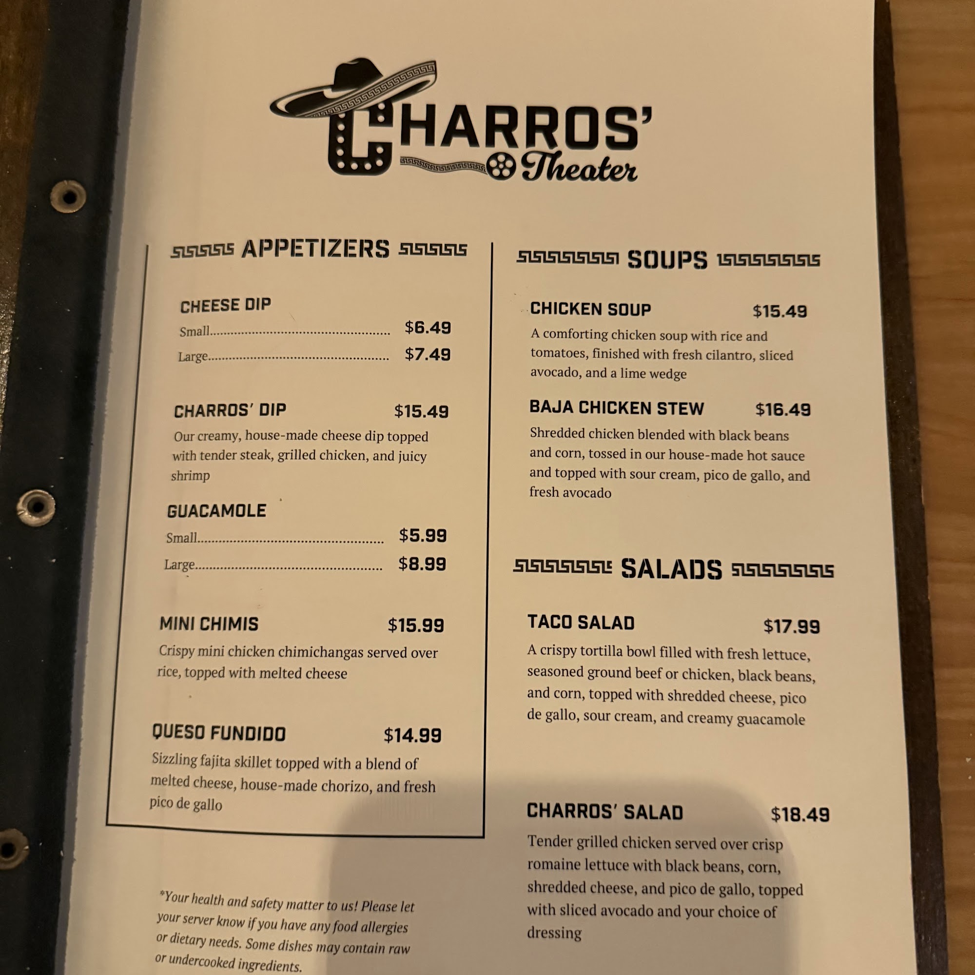 Charros' Theater Mexican Restaurant