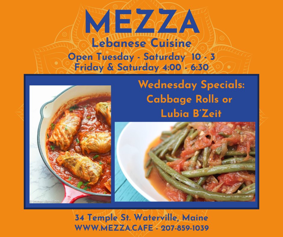 Mezza Cafe Waterville