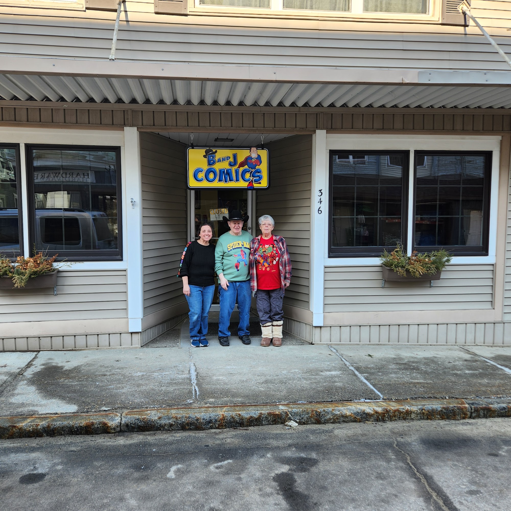 B and J comics Wilton