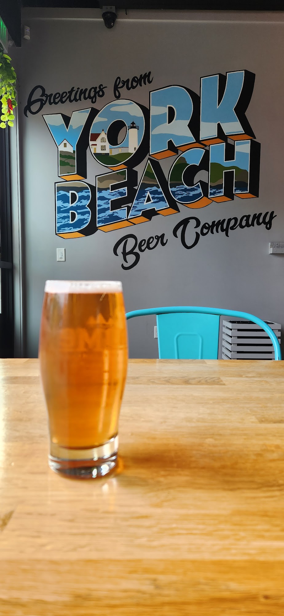 York Beach Beer Company Menu