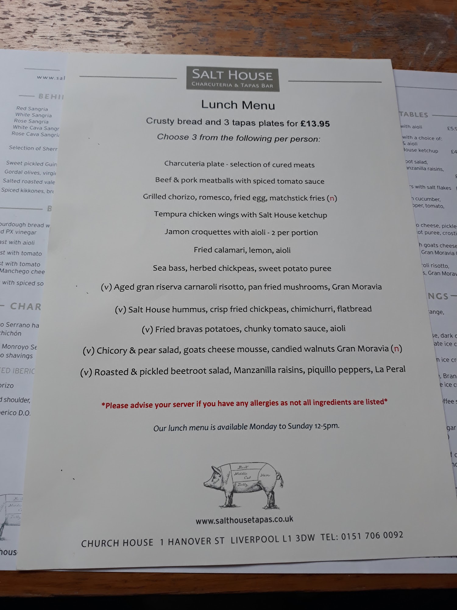 Salt House Tapas