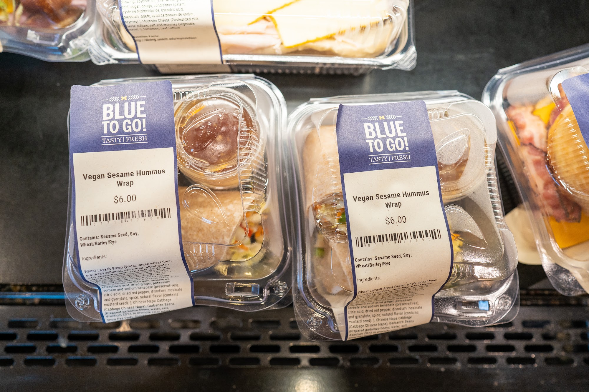 Blue Market Menu