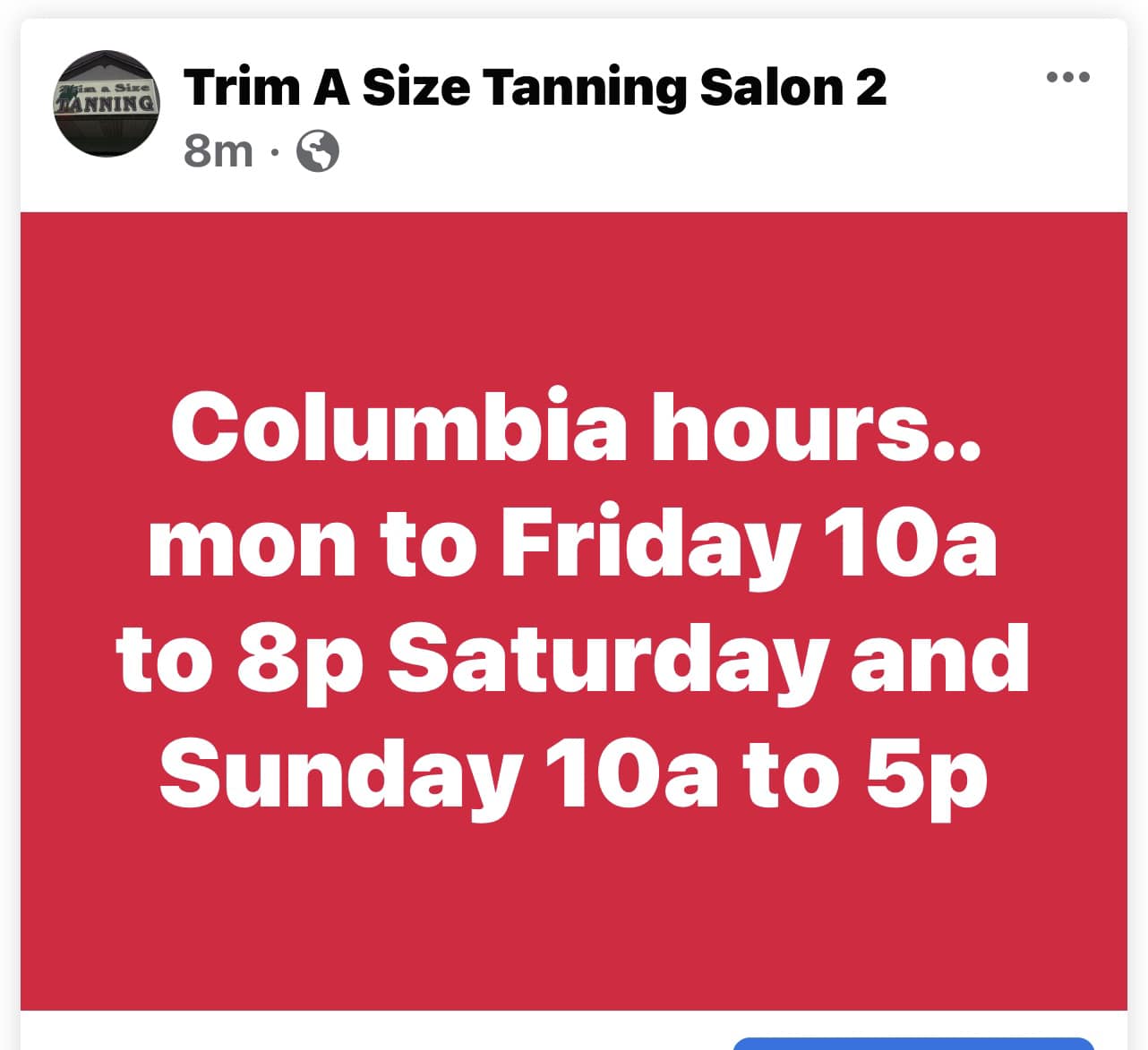 Trim a Size Tanning Salon