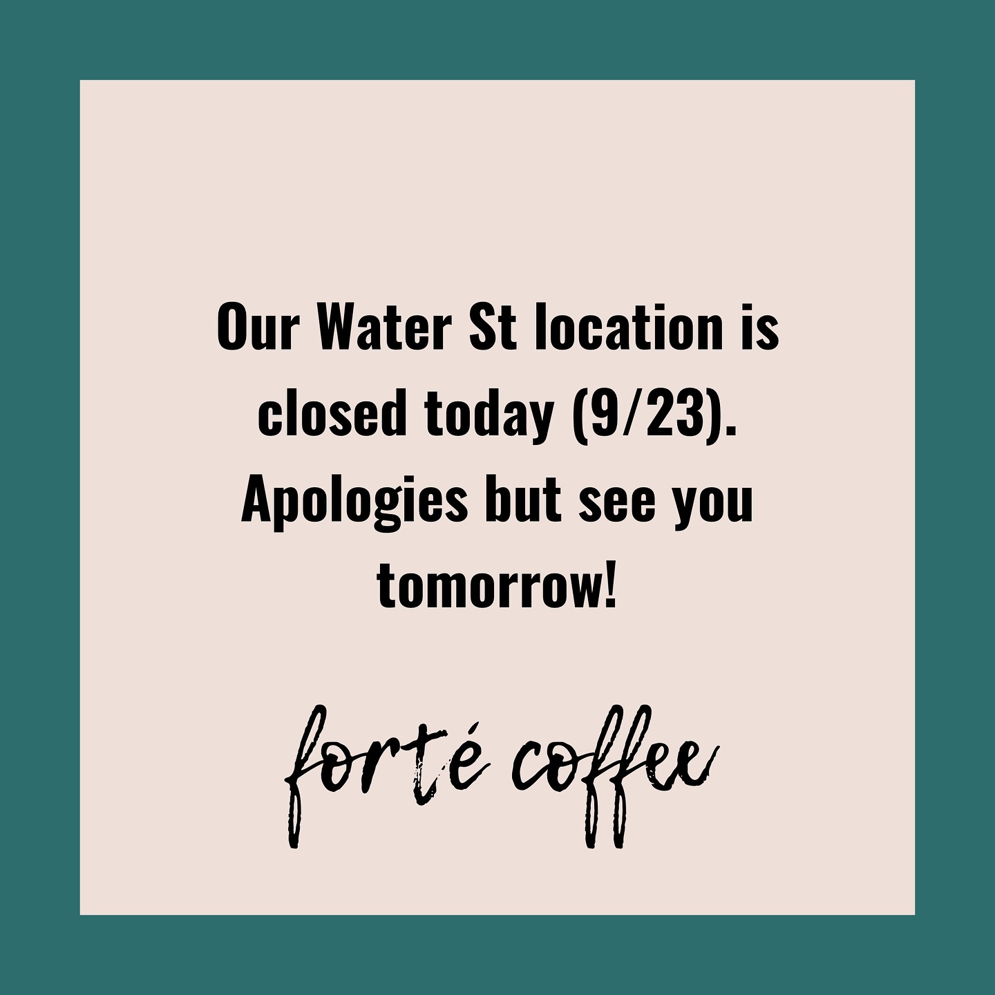 Forté Coffee Benton Harbor