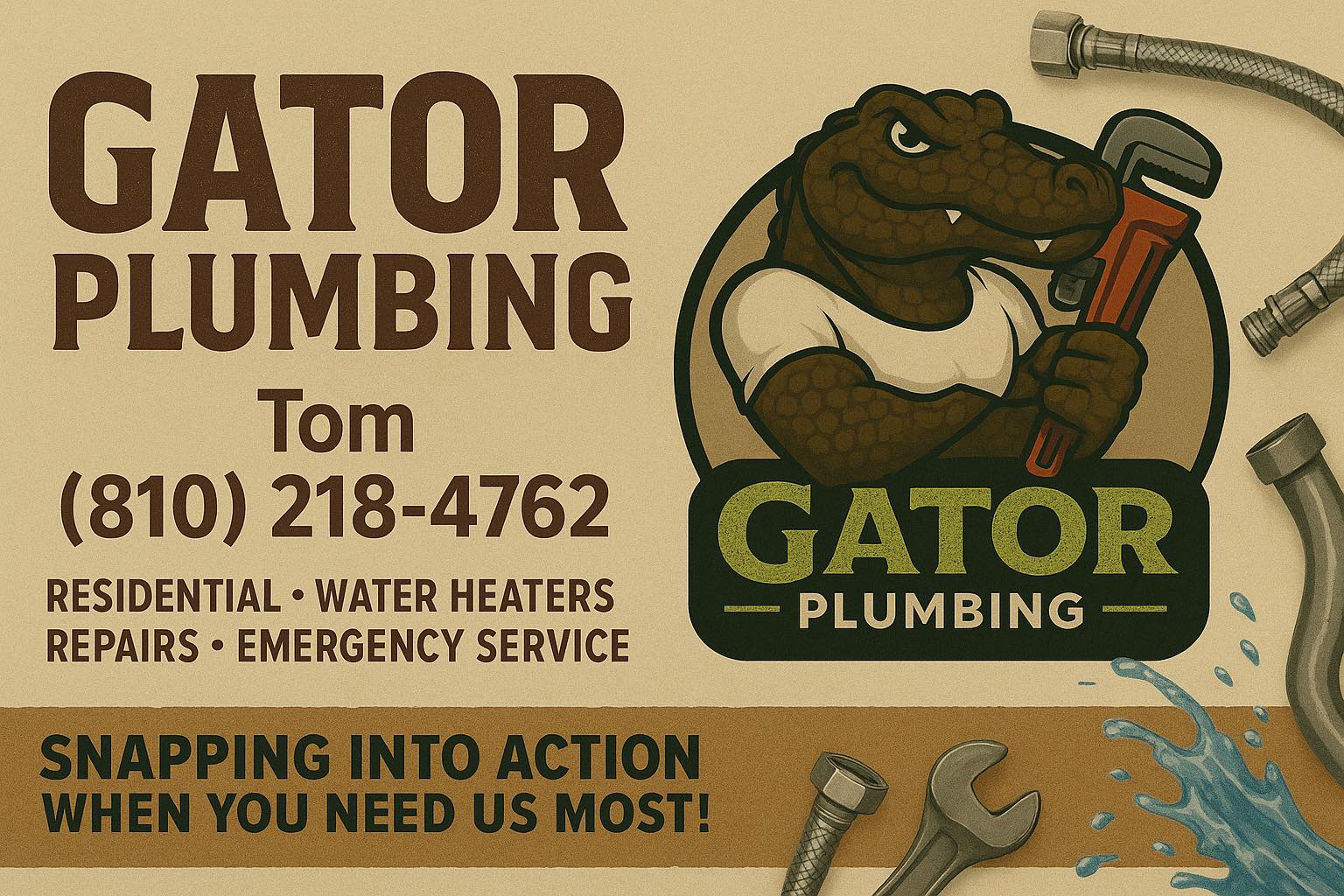 Gators plumbing and construction