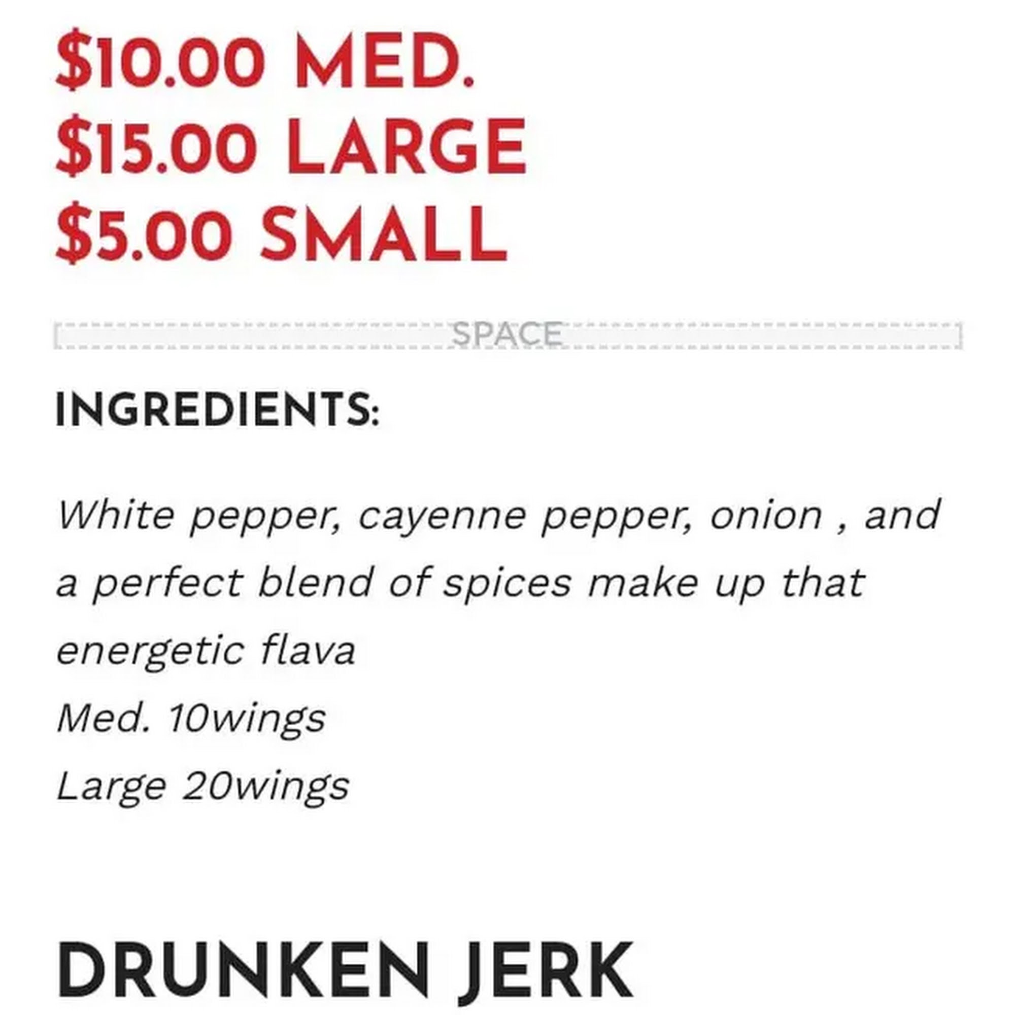 Drunken Grill & Kitchen Menu