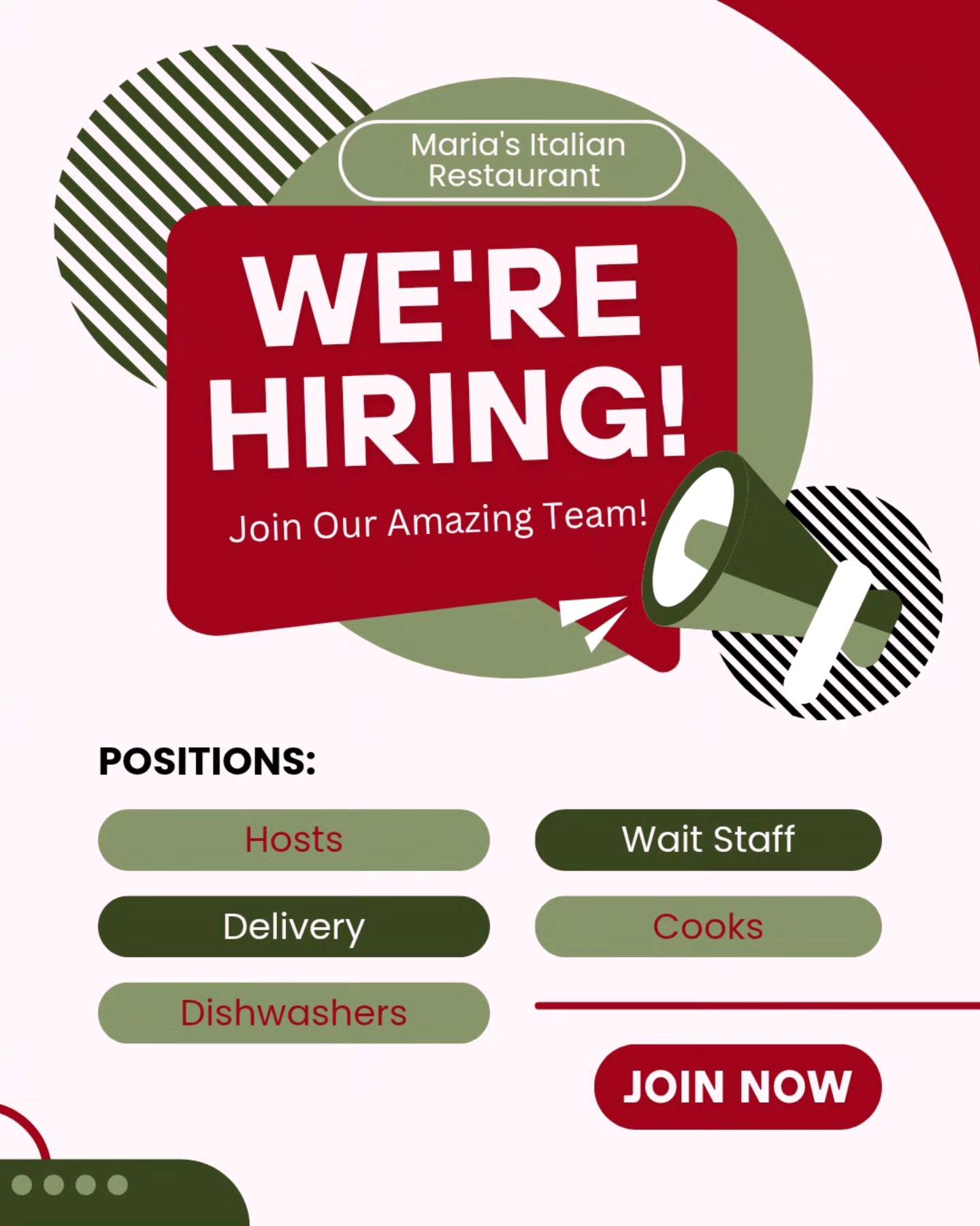 Maria's Italian Restaurant Caledonia