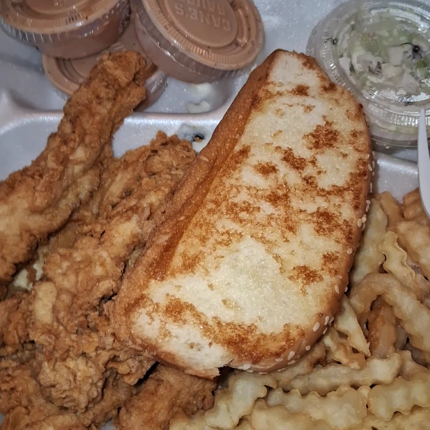 Raising Cane's Chicken Fingers Menu