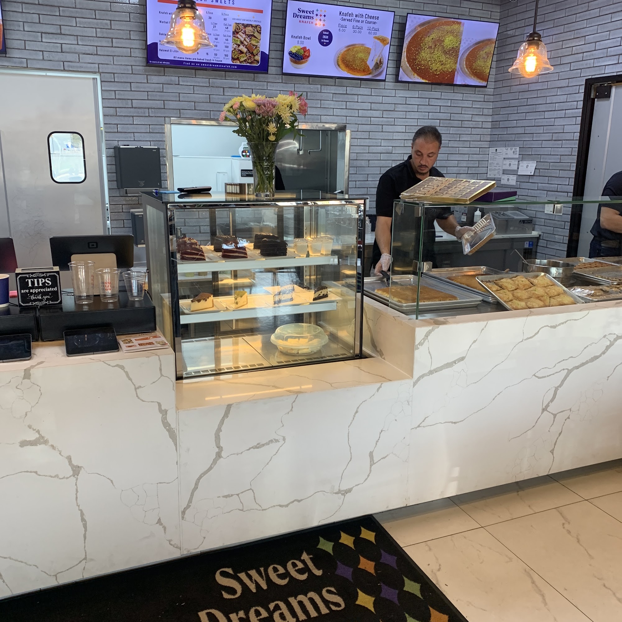 Sweet Dreams Knafeh Menu