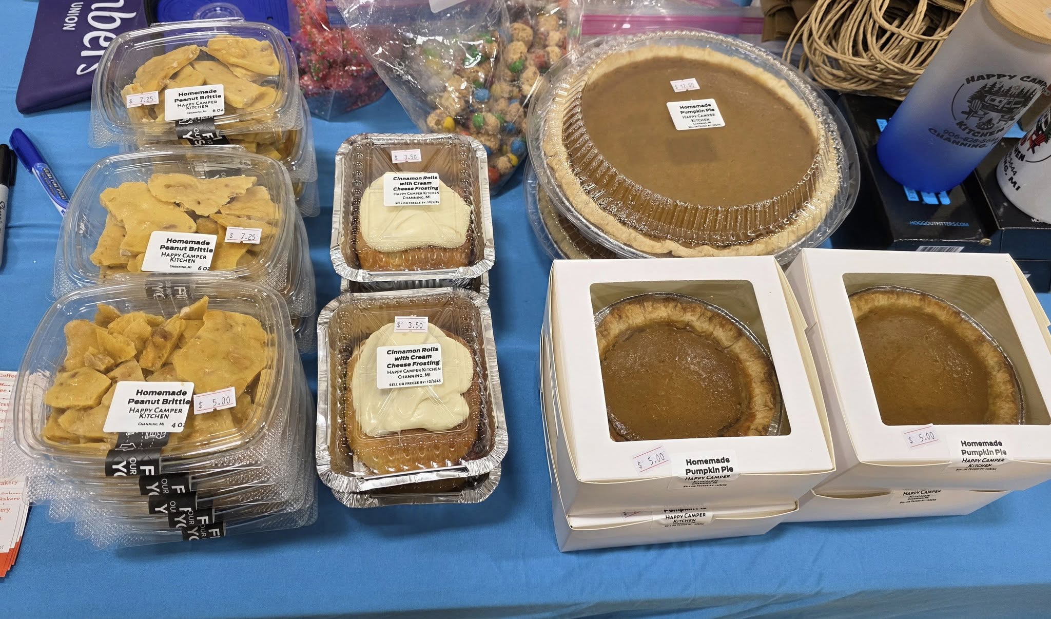 Happy Camper Kitchen Menu