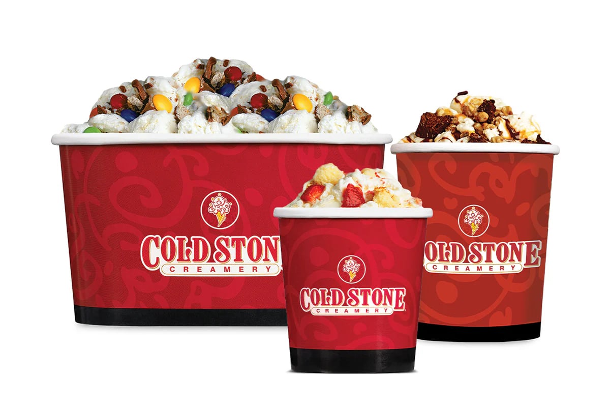 Cold Stone Creamery Menu
