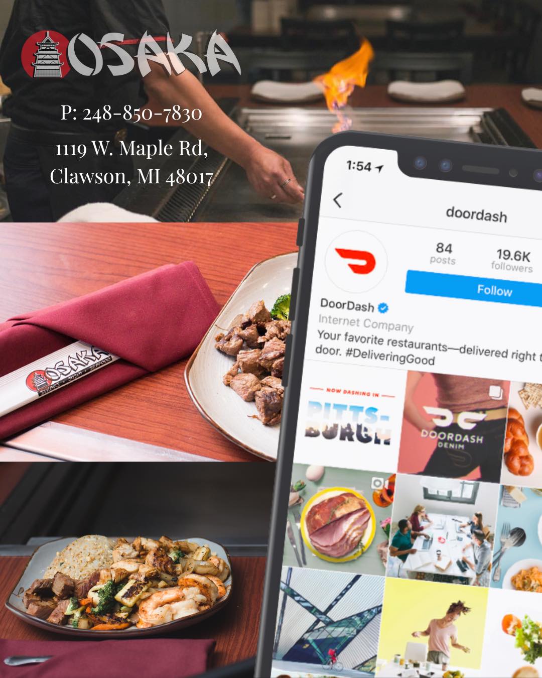 Osaka Japanese Steakhouse Clawson