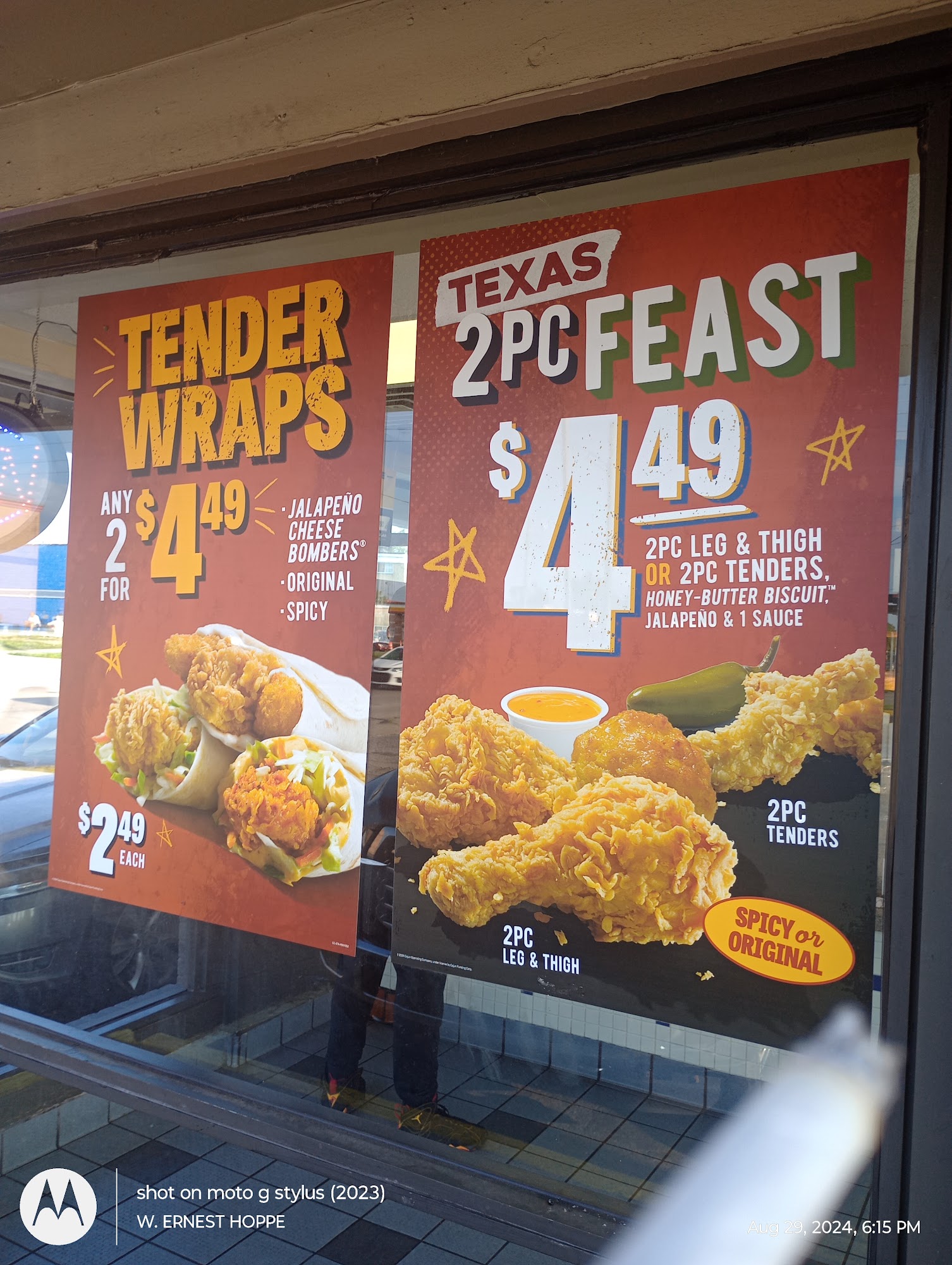 Church's Texas Chicken Menu