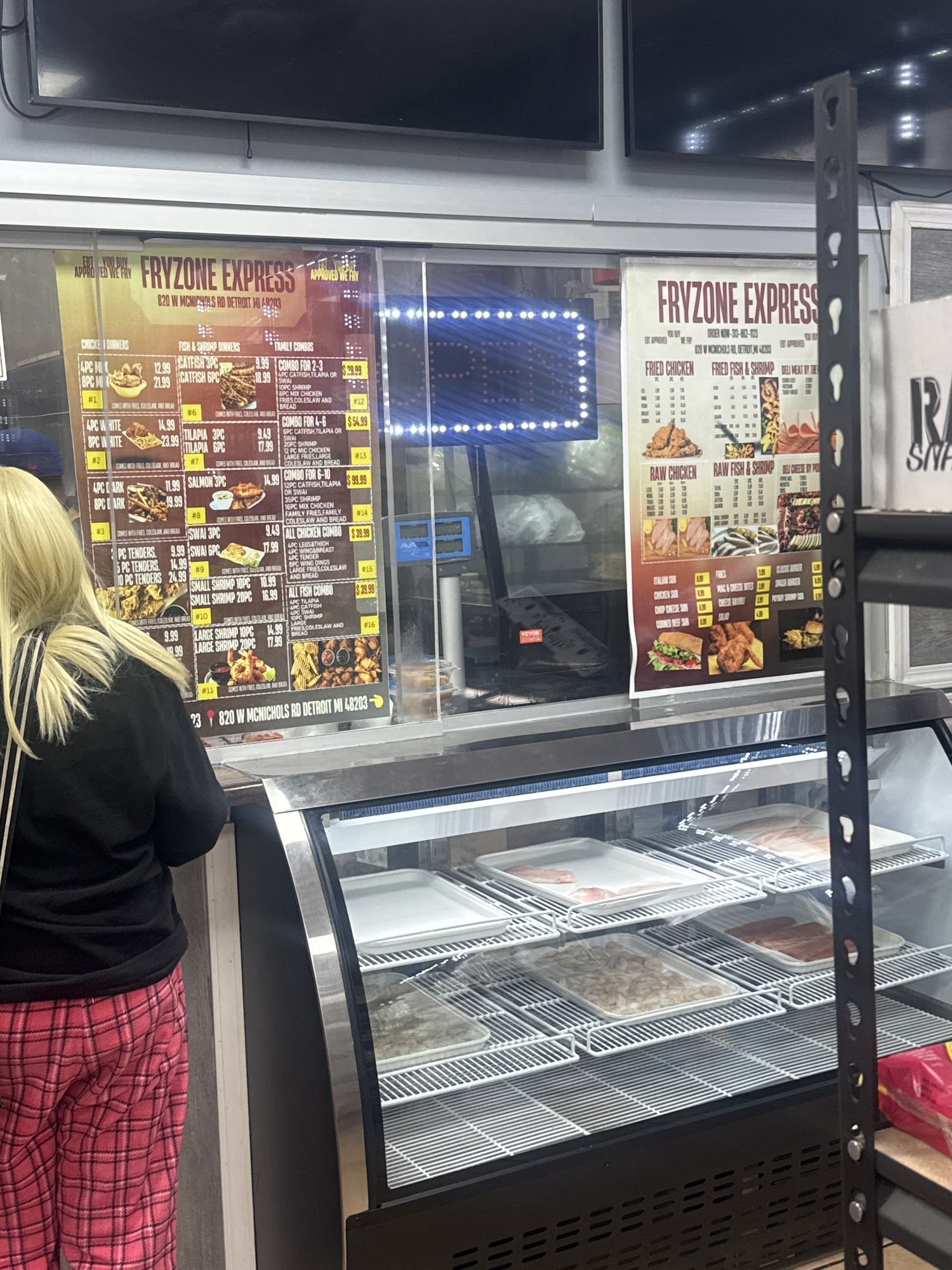 Krispy Krunchy chicken Menu