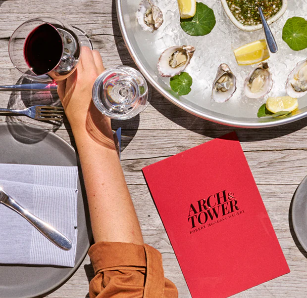 Robert Mondavi Experience Menu