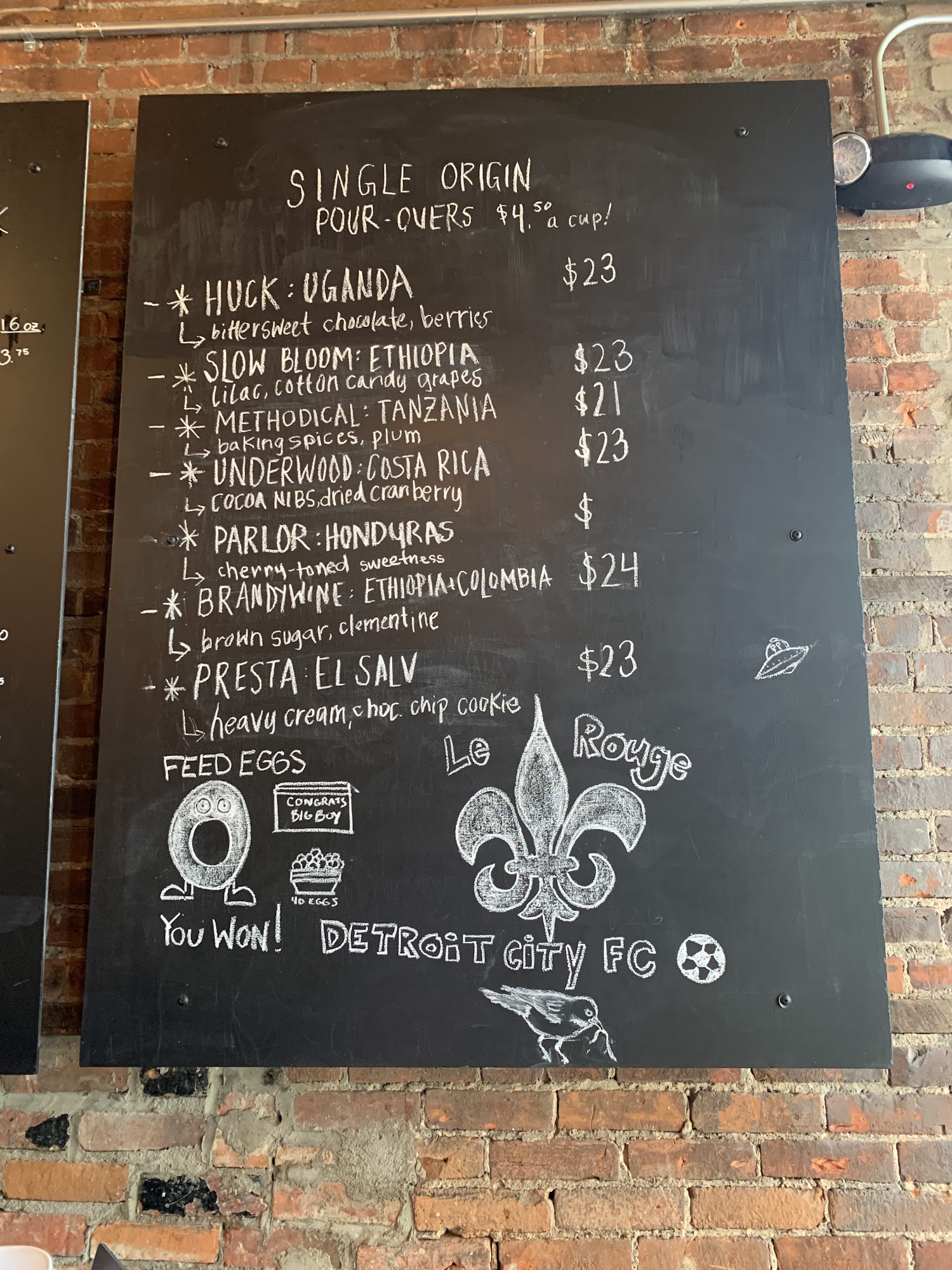 The Red Hook-Midtown Menu
