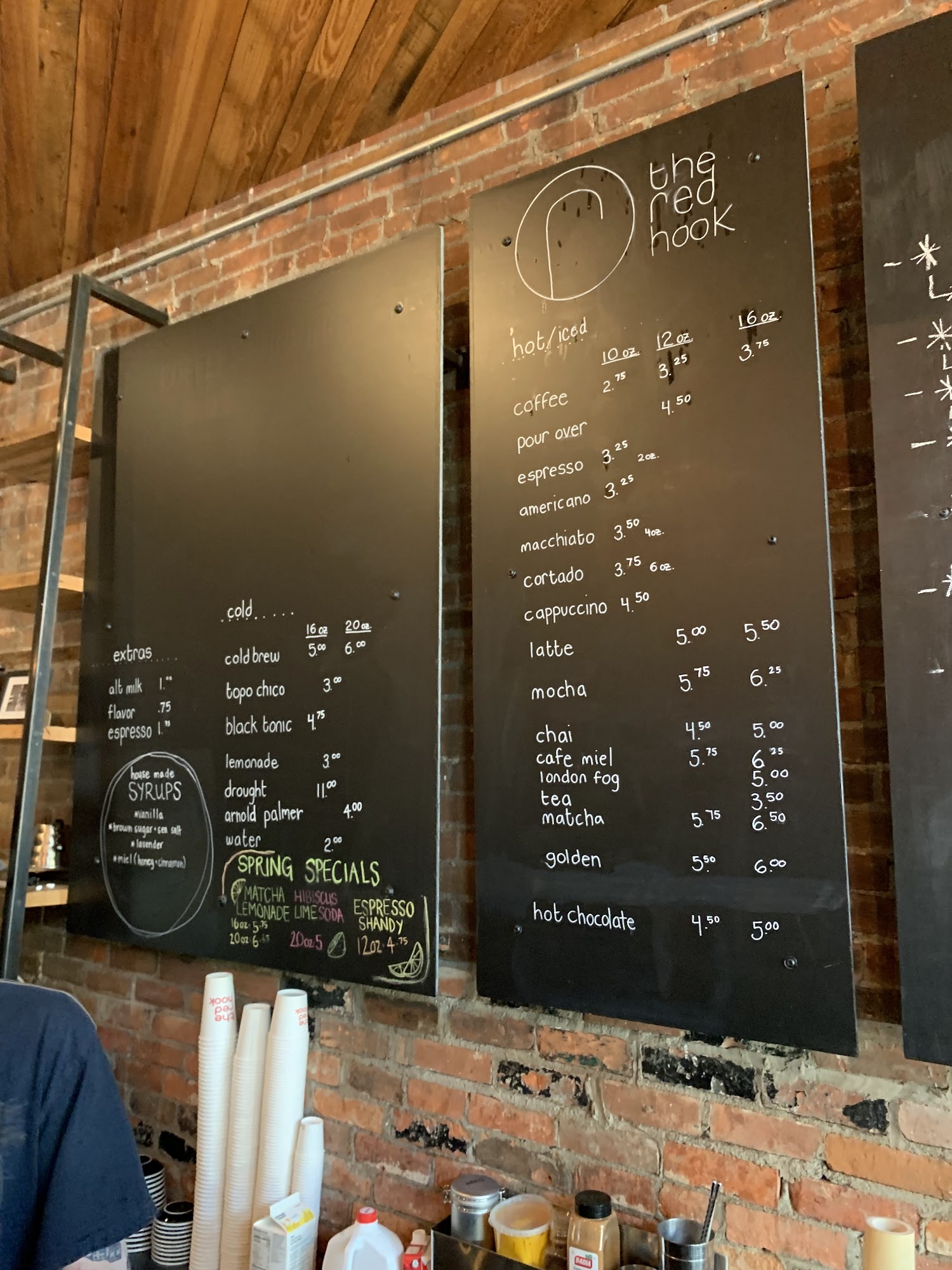 The Red Hook-Midtown Menu