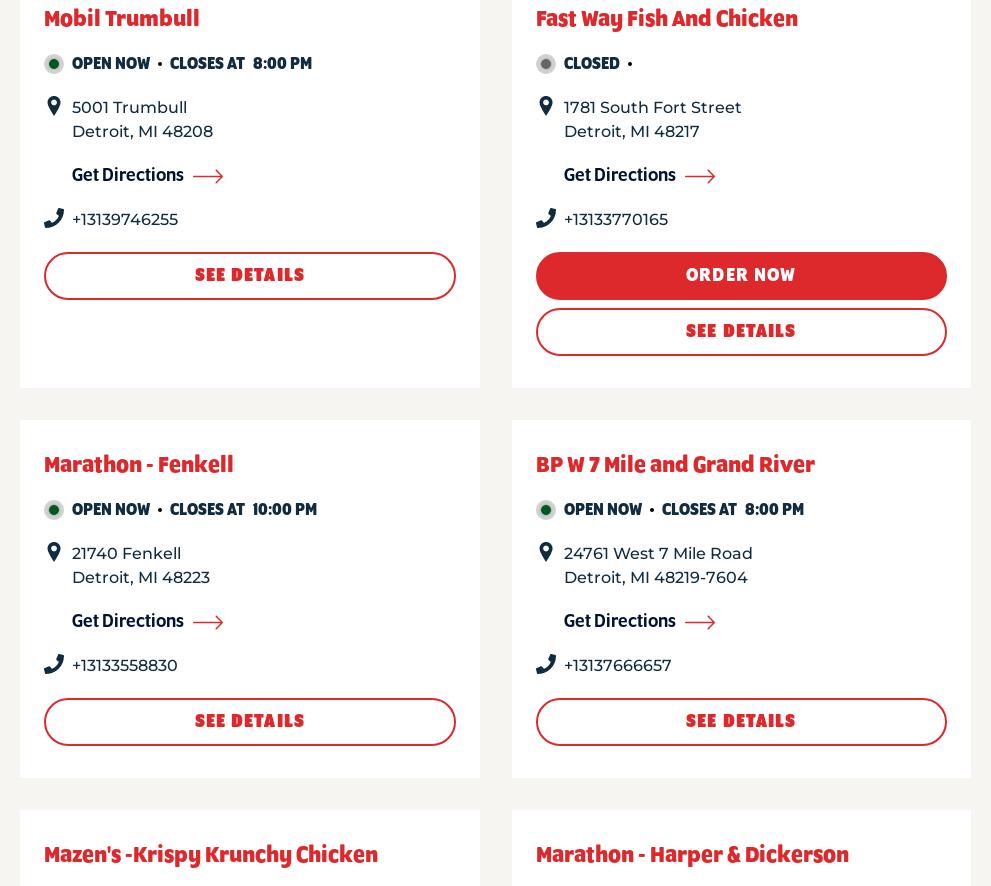 Krispy Krunchy Chicken Menu
