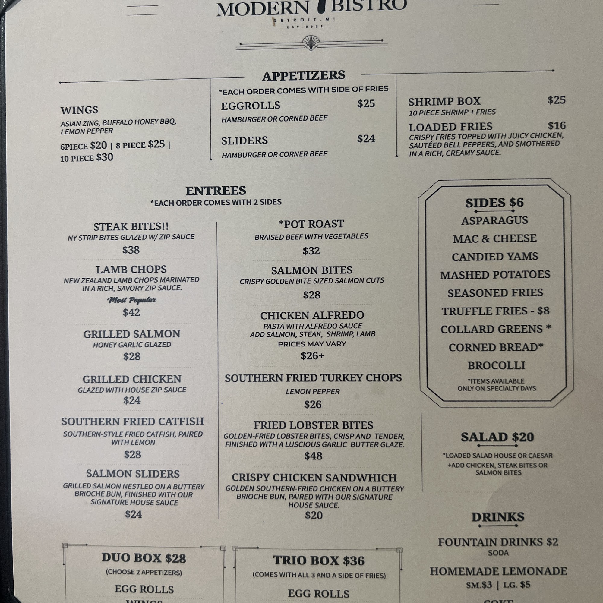 MODERN 7 BISTRO