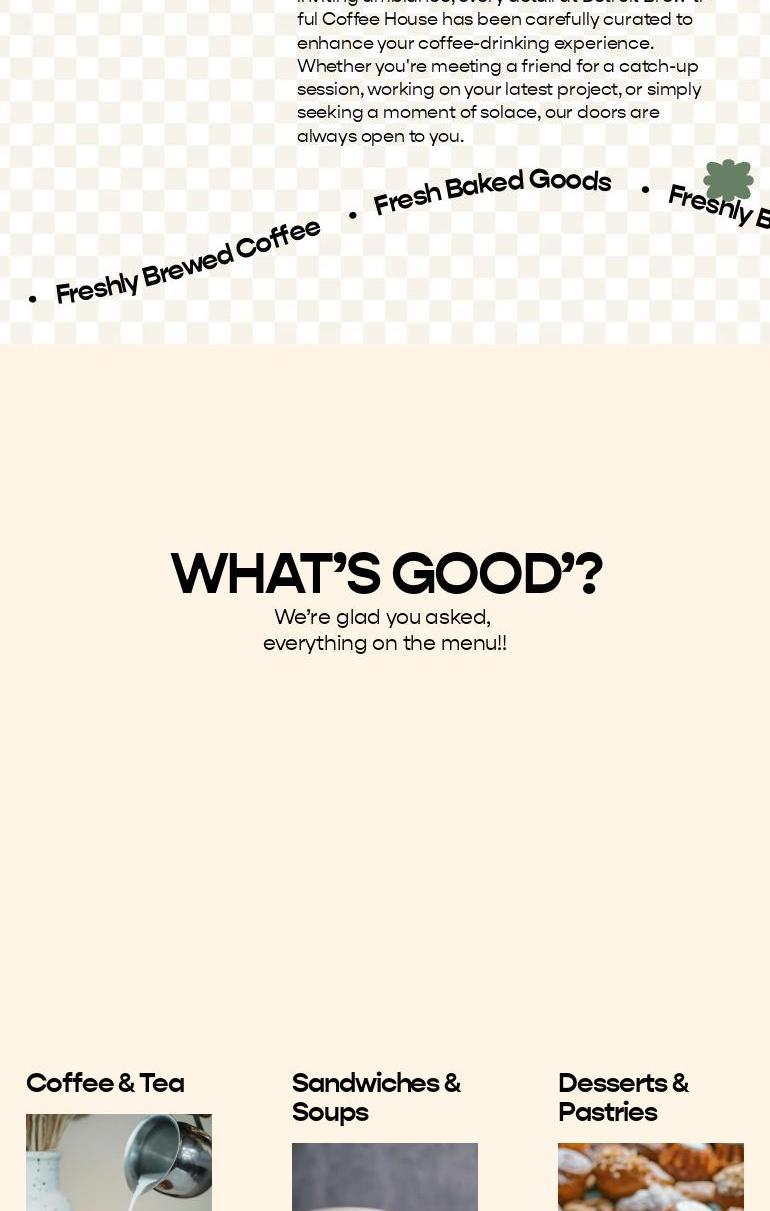 Detroit Brew-ti-ful Coffee House Detroit