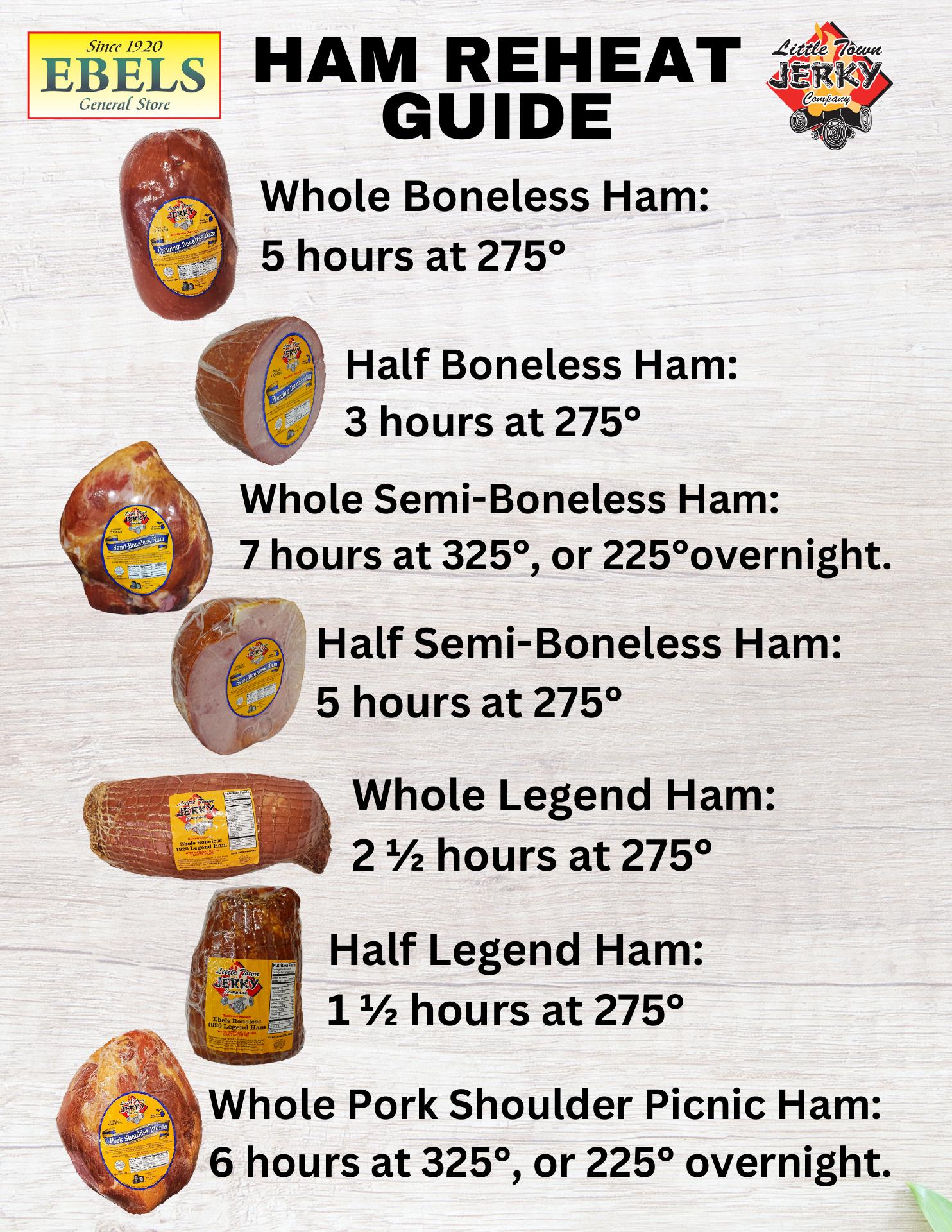 Ebels General Store Menu