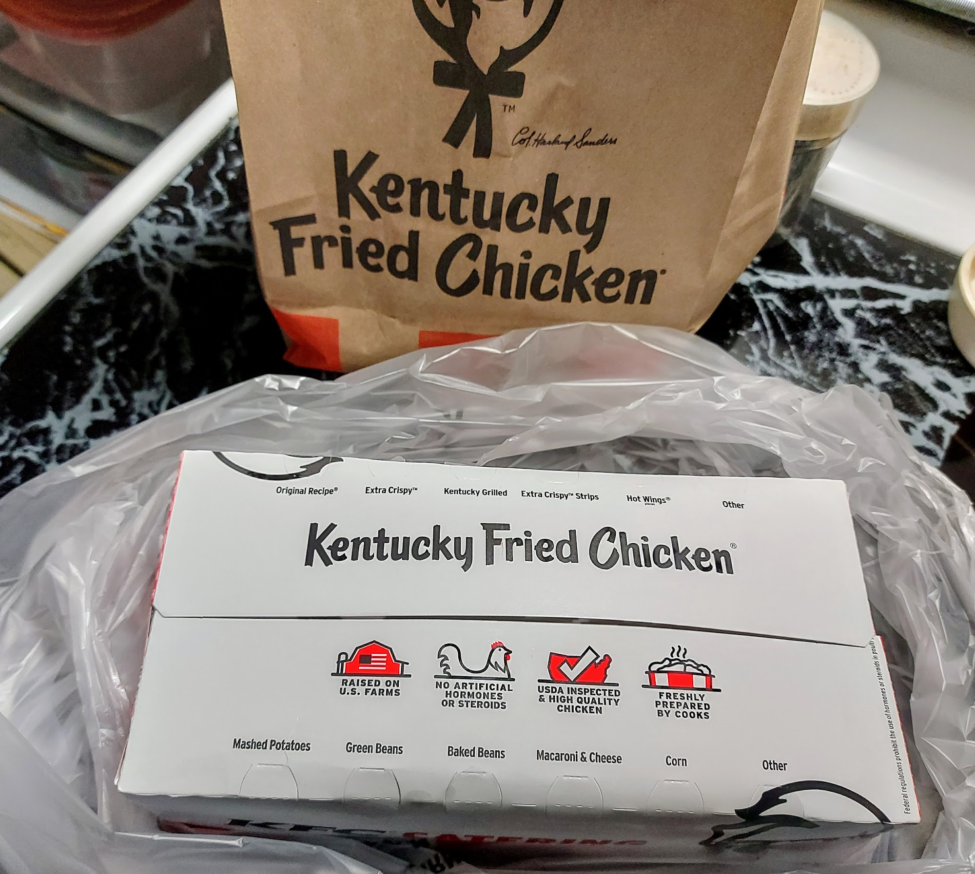 KFC Menu