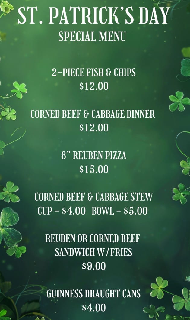 El Toro Sportbar Menu