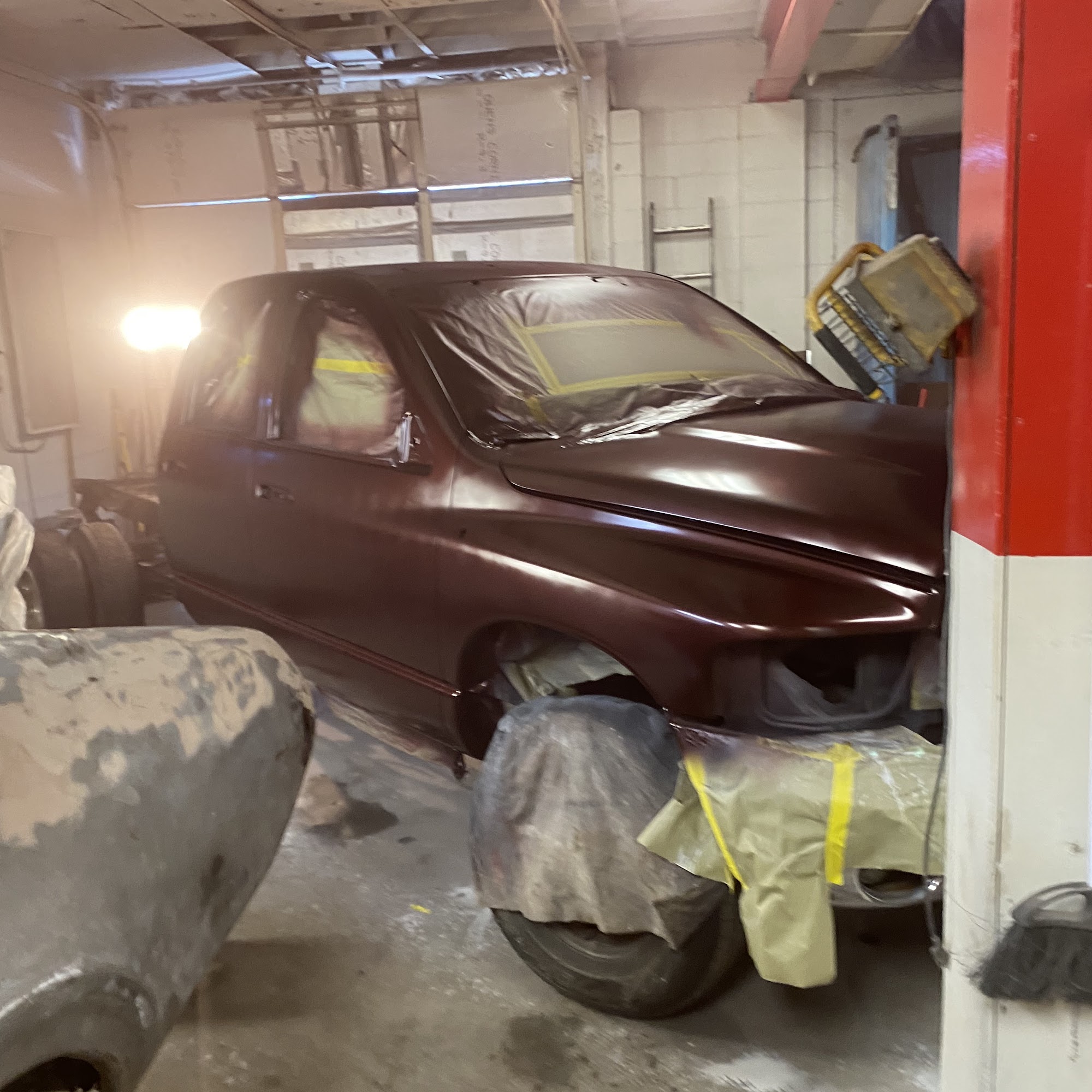 Paint Man Collision Flint