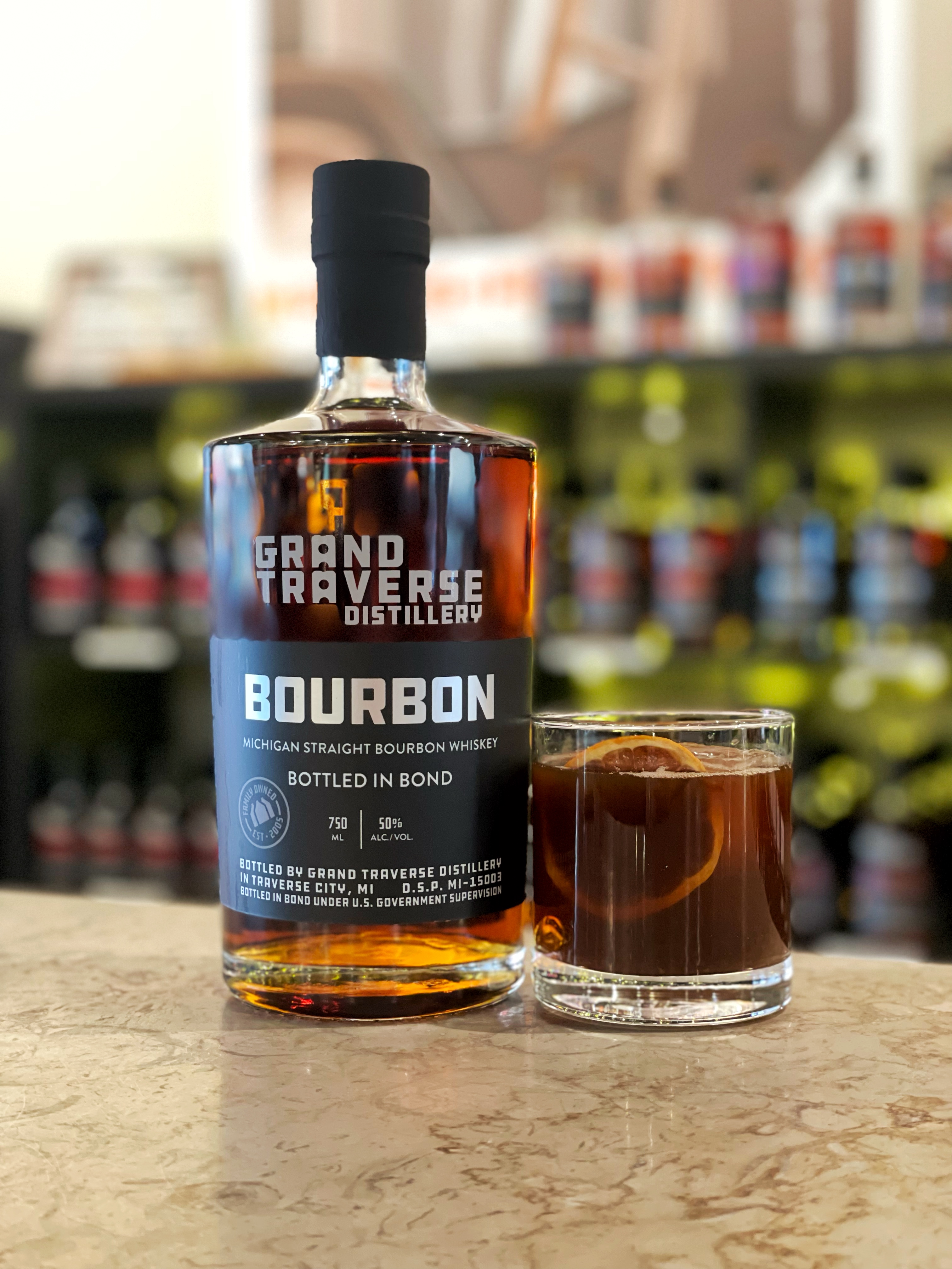 Grand Traverse Distillery Tasting Room Menu