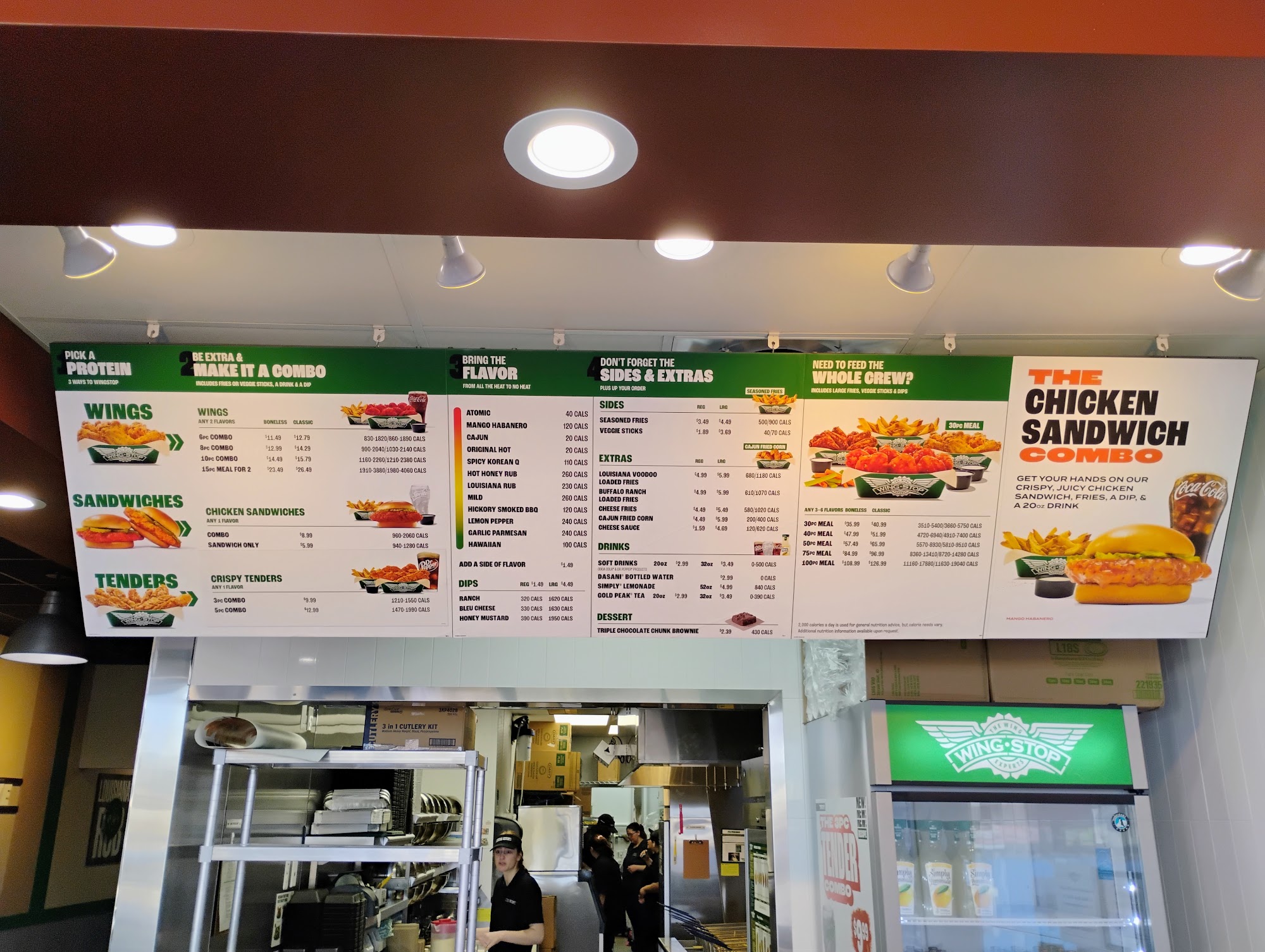 Wingstop Menu