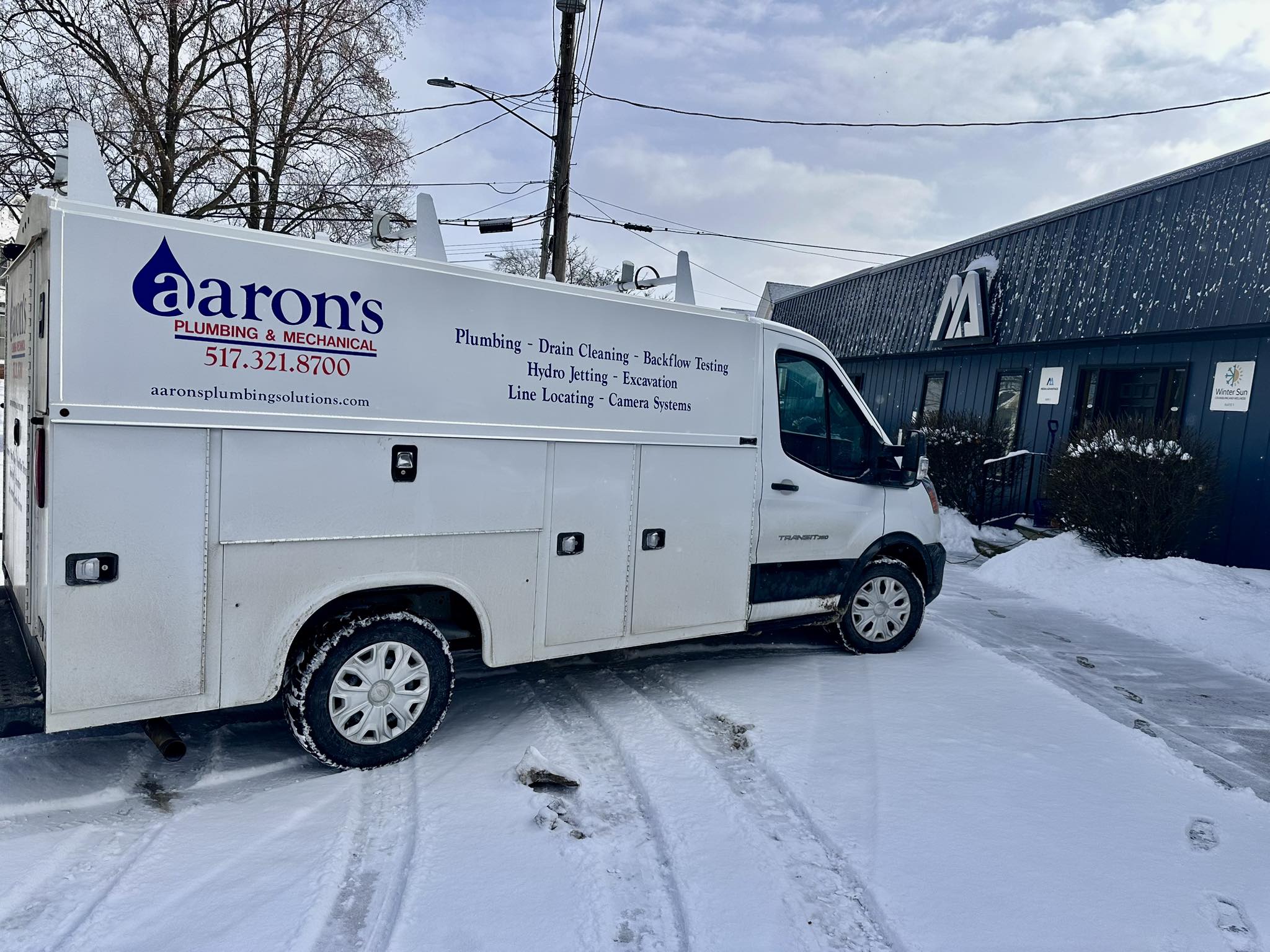Aaron's Plumbing & Mechanical 520 N Clinton St, Grand Ledge, MI 48837