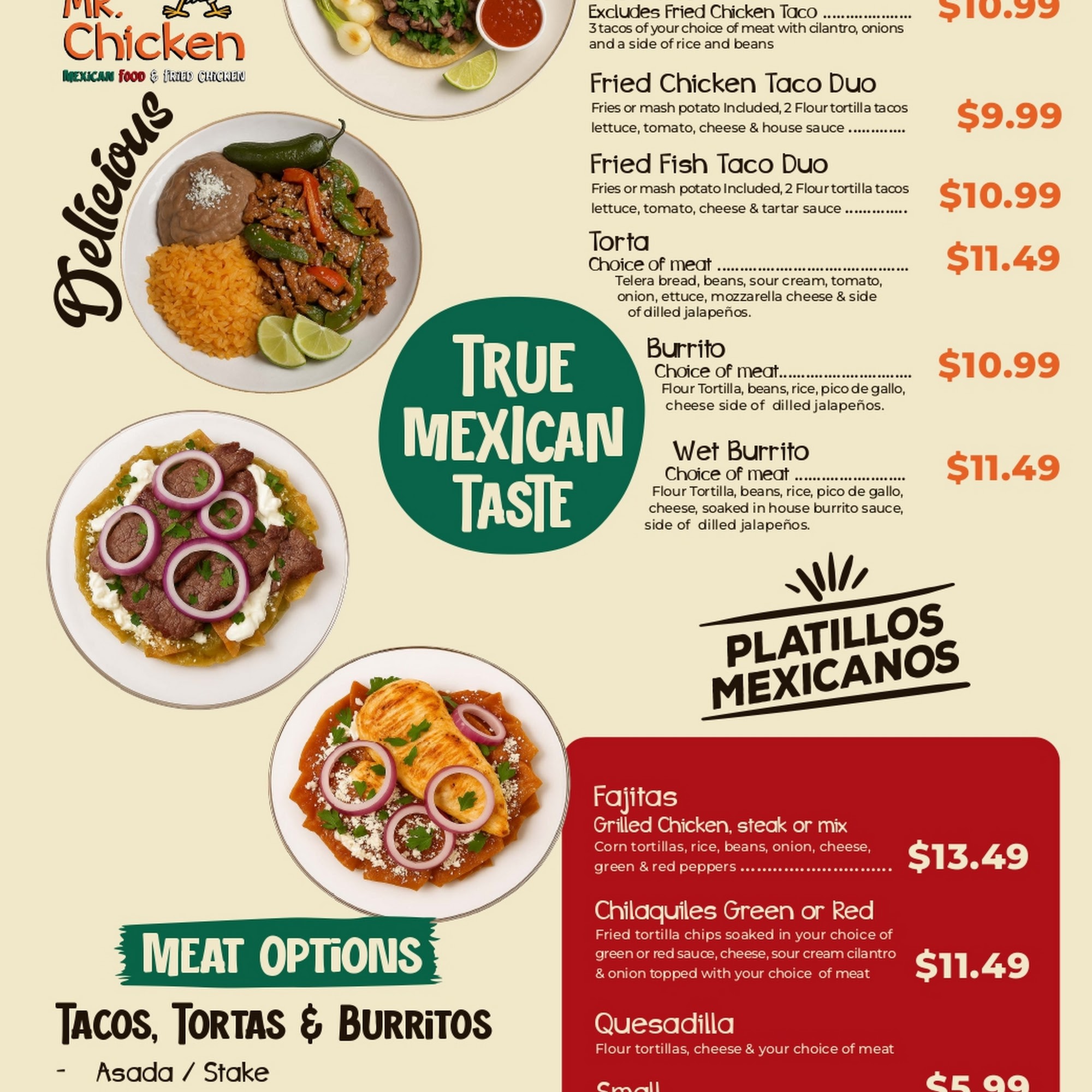Taqueria Mr. Chicken