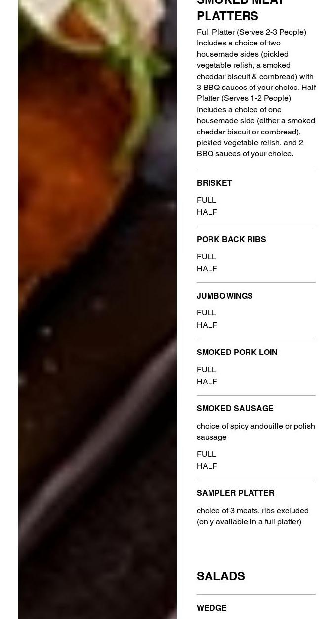 Rapid River Stillhouse Menu