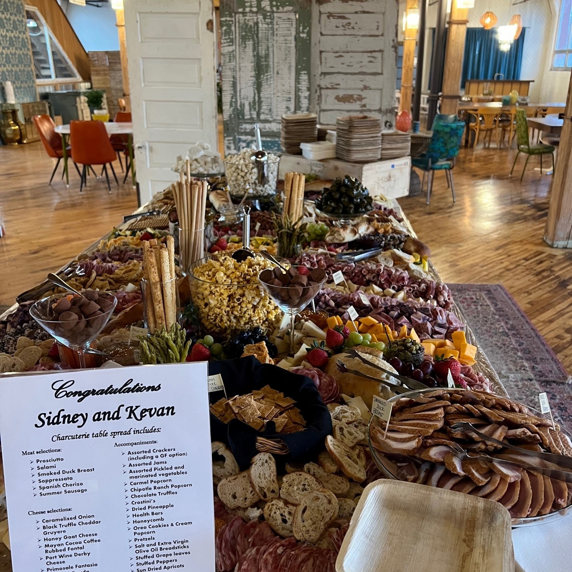 Catering Co Menu