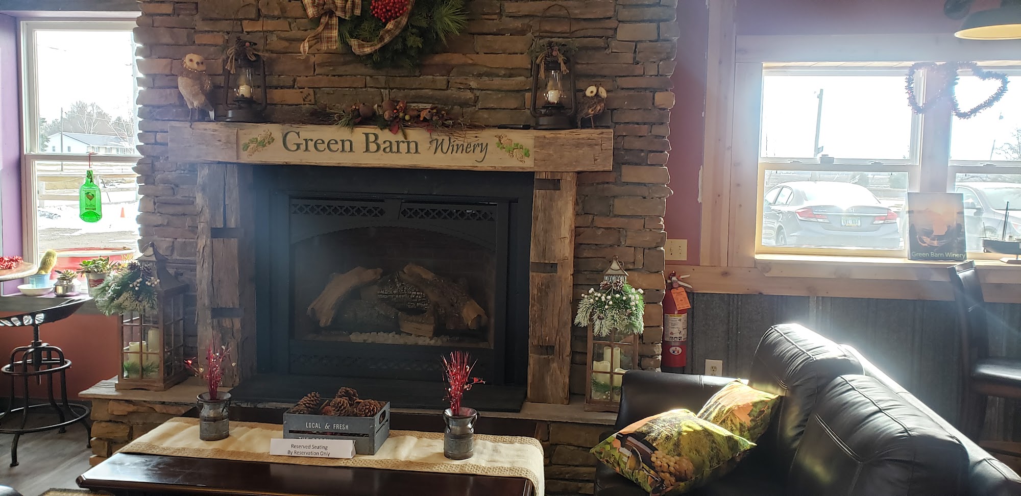 Green Barn Winery Menu