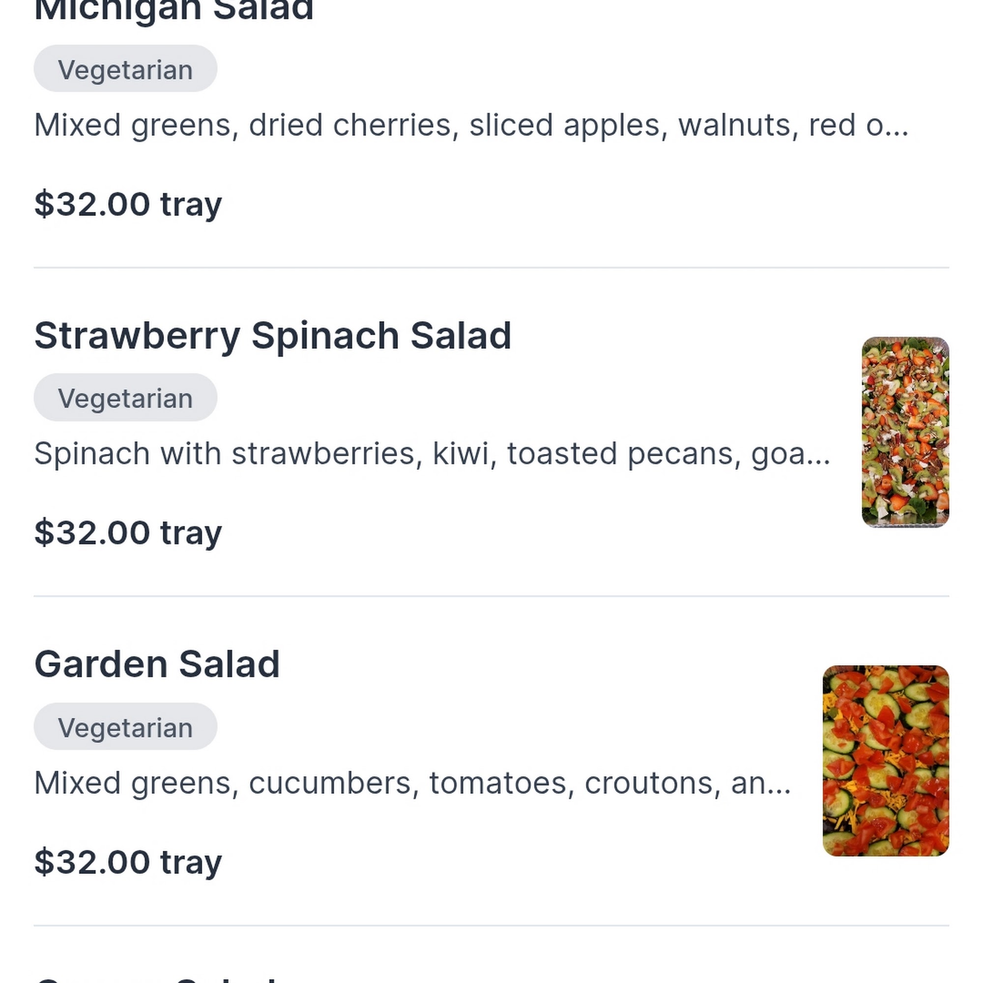 The Hummingbird Lansing Menu
