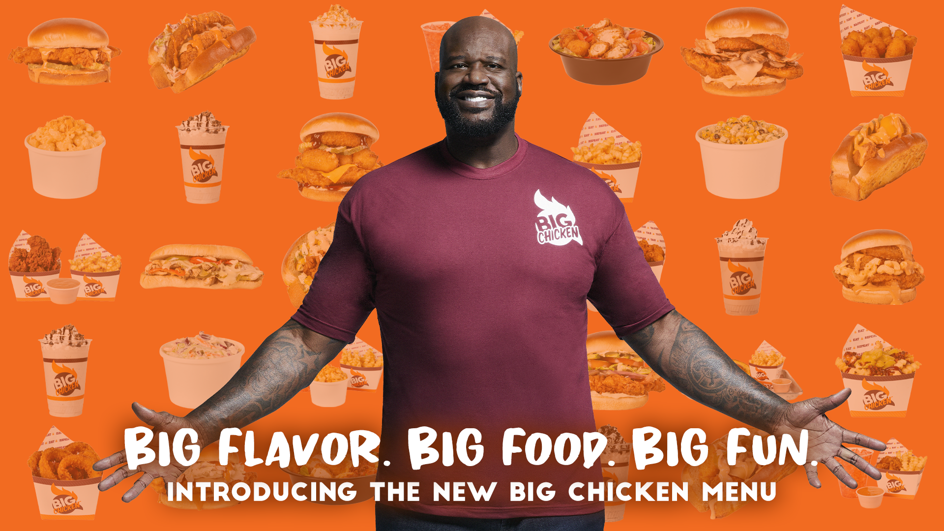 Big Chicken Menu