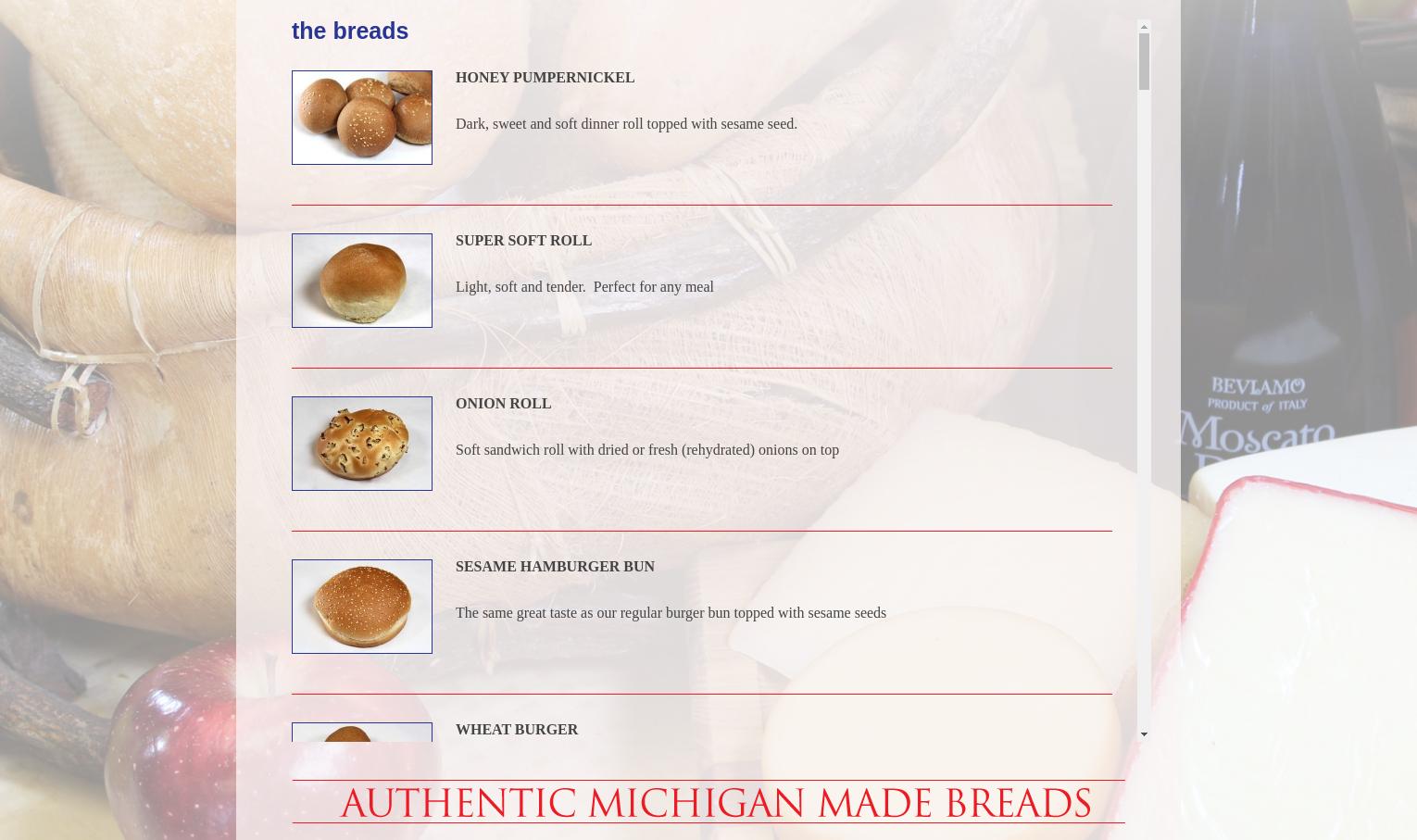 Knickerbocker365 Menu